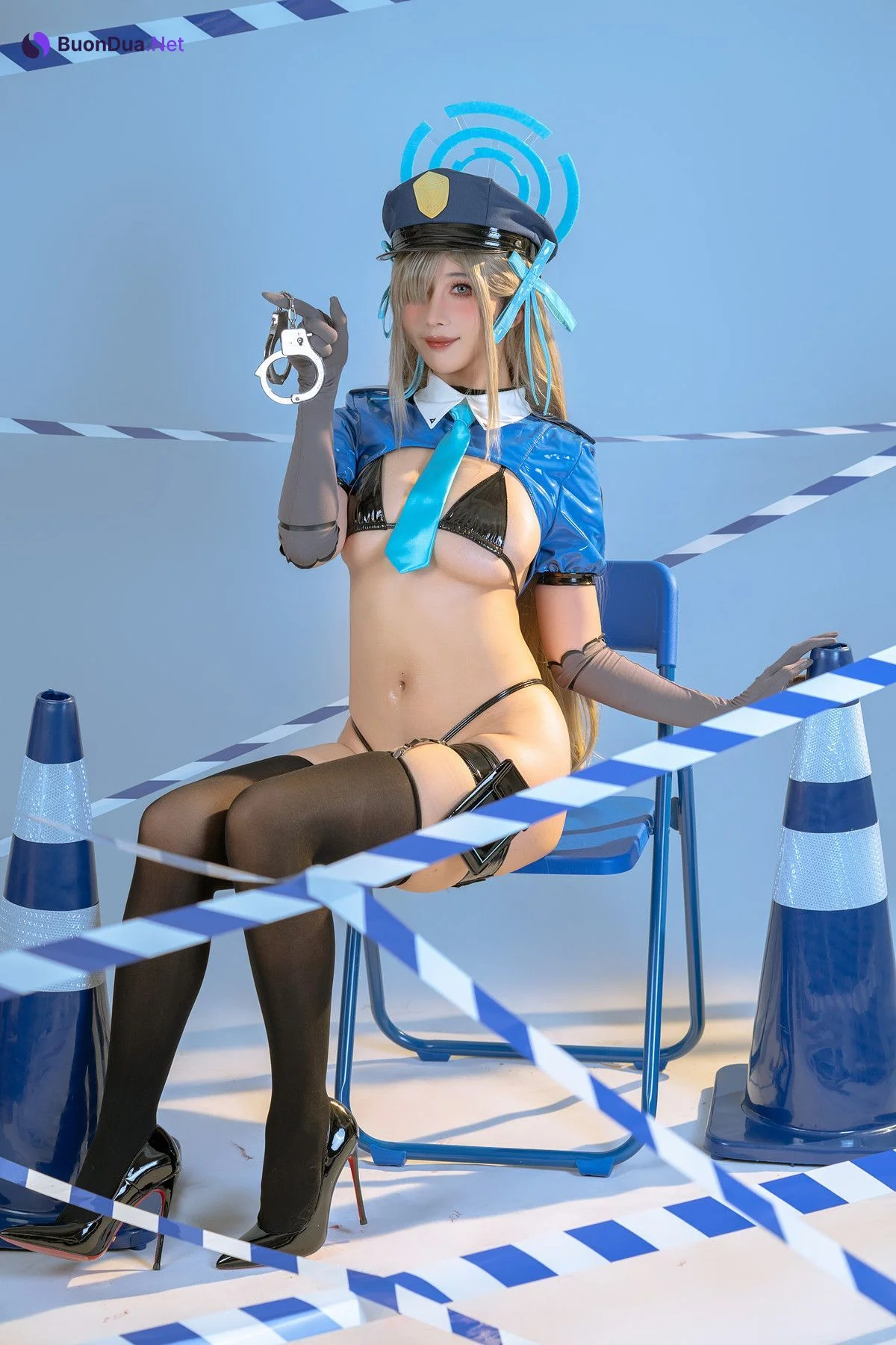 Cosplay 云溪溪Yunx1x1 奶桃 蔚蓝档案 之濑明日奈 Set.01 - Photo 18