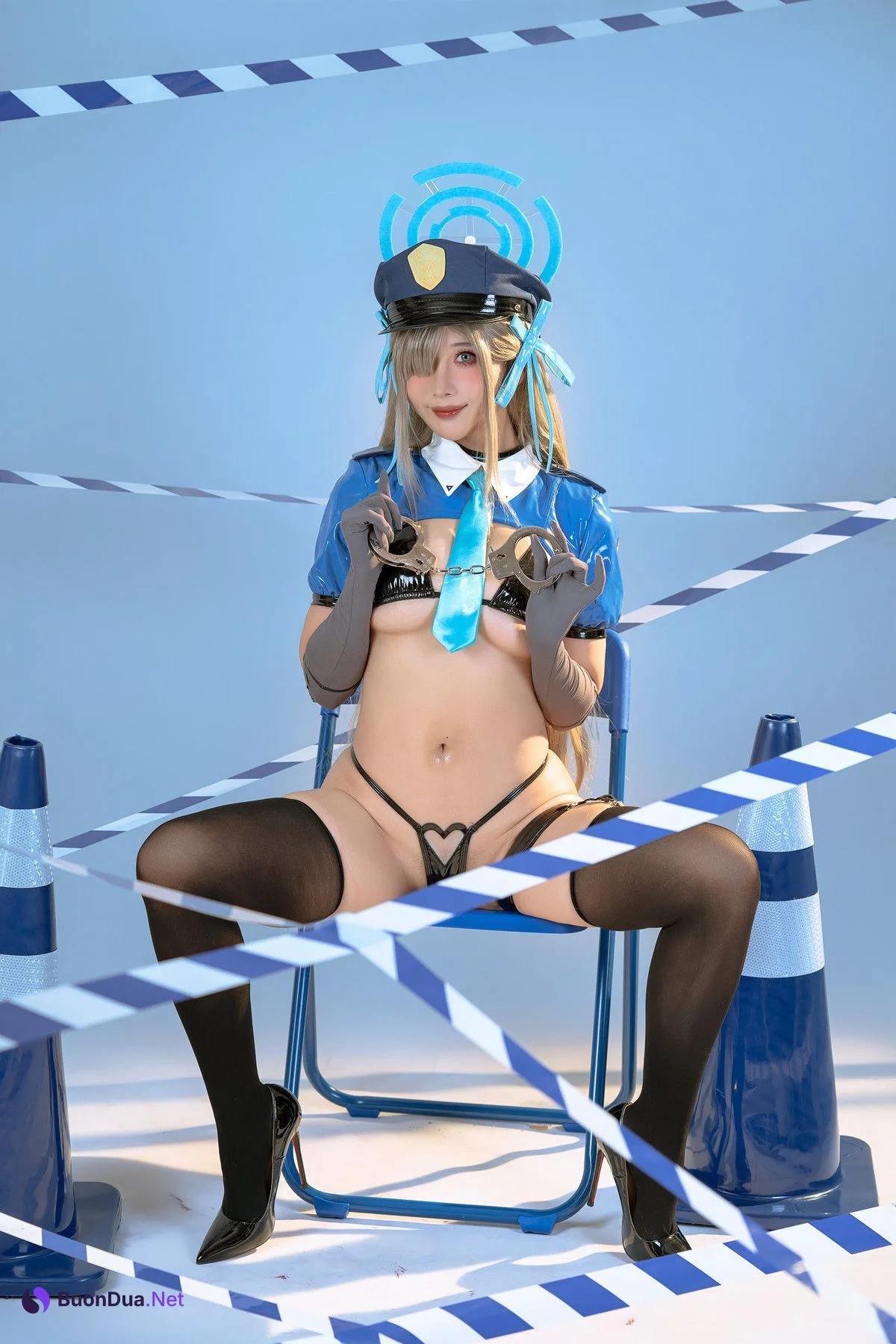 Cosplay 云溪溪Yunx1x1 奶桃 蔚蓝档案 之濑明日奈 Set.01 - Photo 19