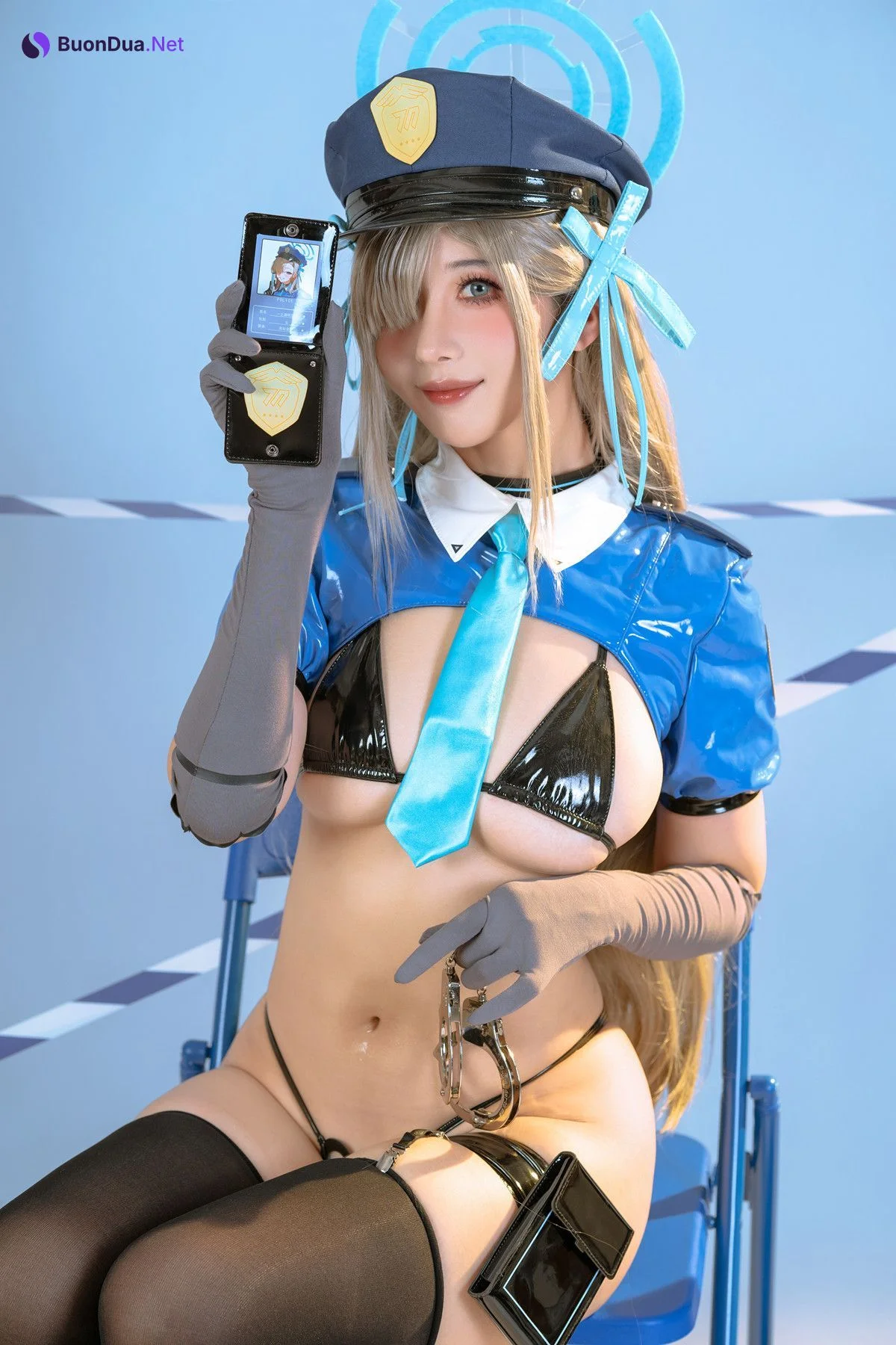 Cosplay 云溪溪Yunx1x1 奶桃 蔚蓝档案 之濑明日奈 Set.01 - Photo 20