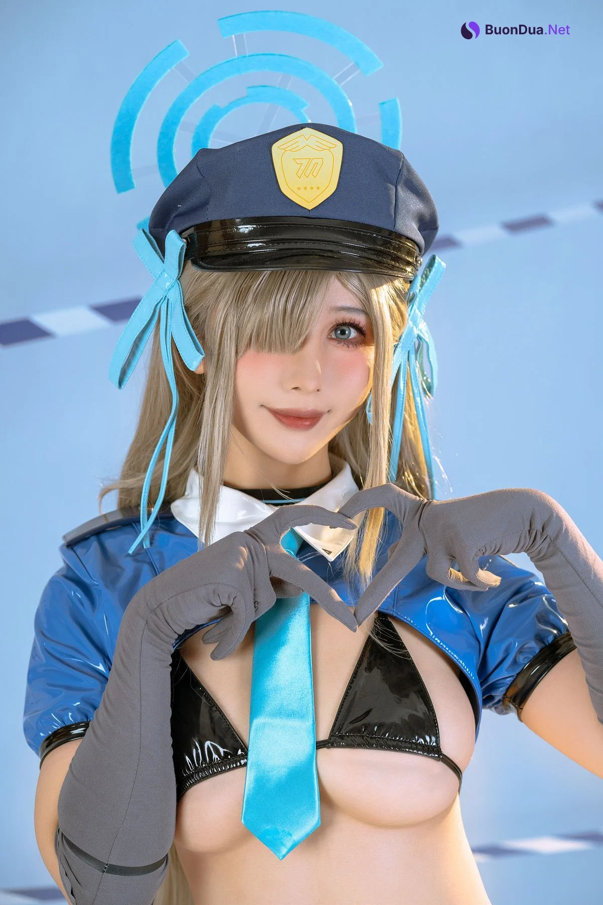 Cosplay 云溪溪Yunx1x1 奶桃 蔚蓝档案 之濑明日奈 Set.01 - Photo 5