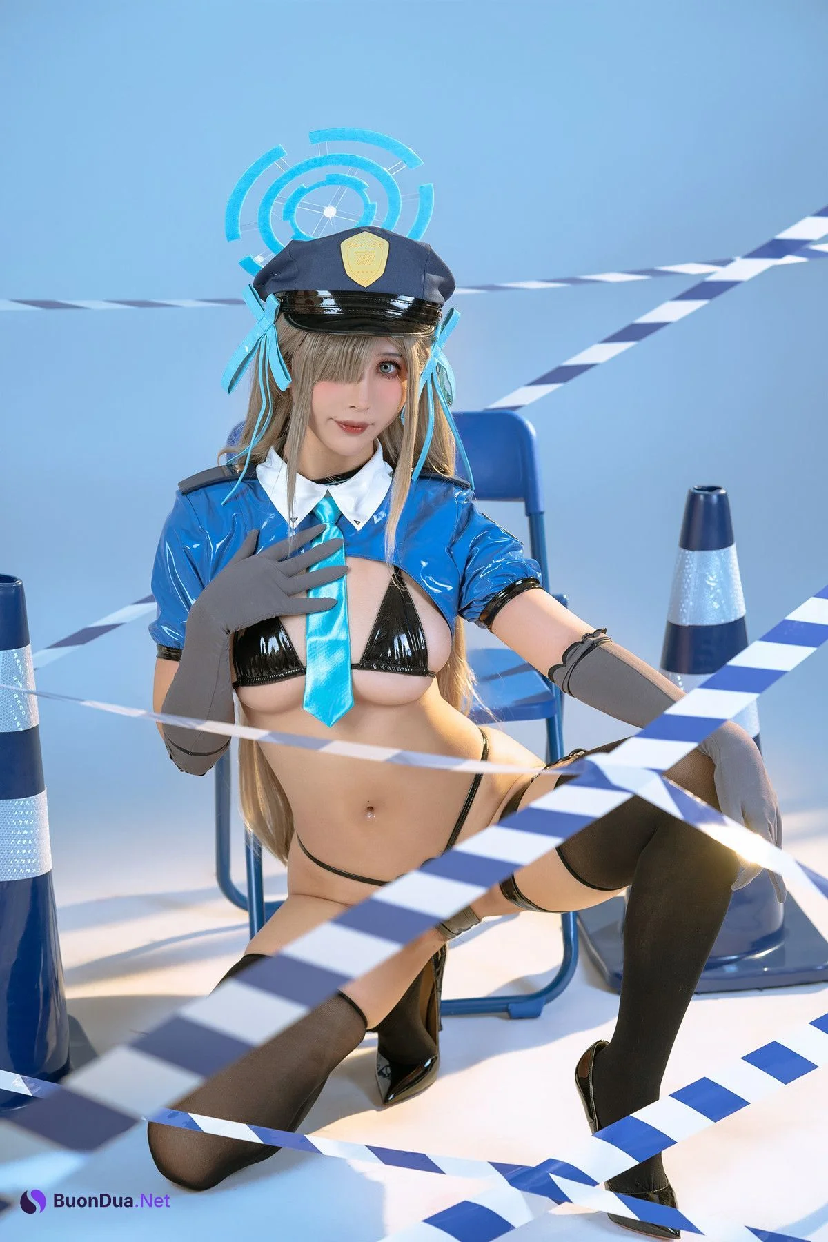 Cosplay 云溪溪Yunx1x1 奶桃 蔚蓝档案 之濑明日奈 Set.01 - Photo 6