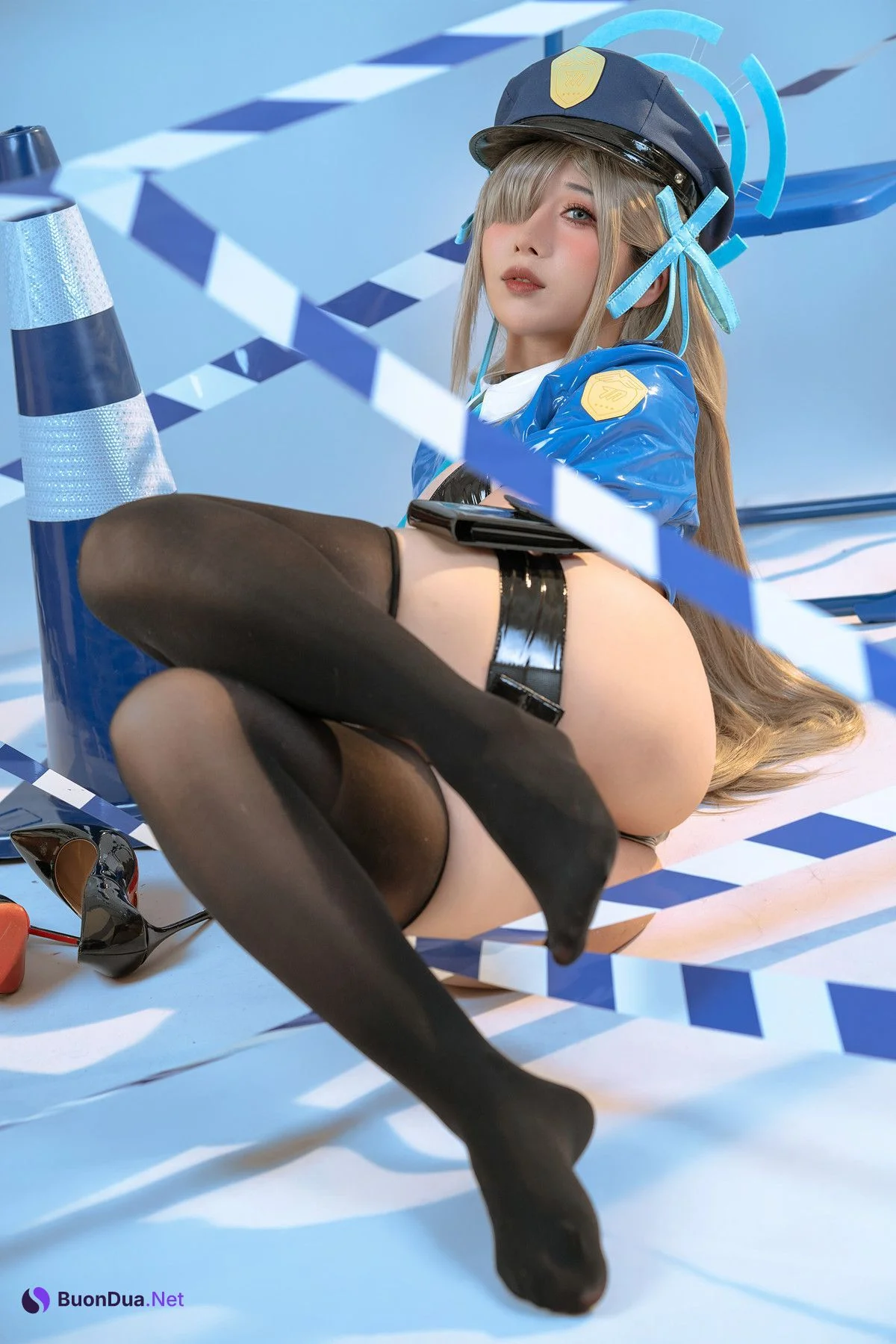 Cosplay 云溪溪Yunx1x1 奶桃 蔚蓝档案 之濑明日奈 Set.02 - Photo 13
