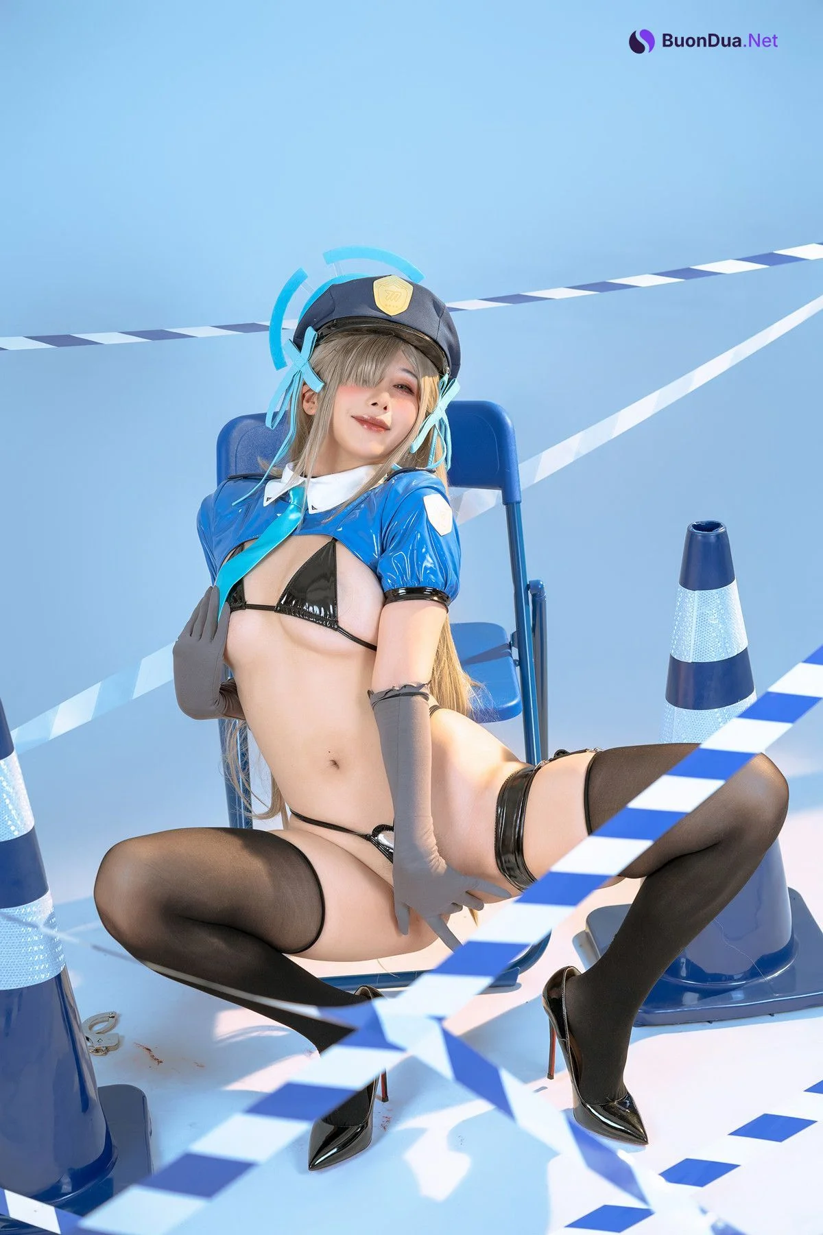 Cosplay 云溪溪Yunx1x1 奶桃 蔚蓝档案 之濑明日奈 Set.02 - Photo 2