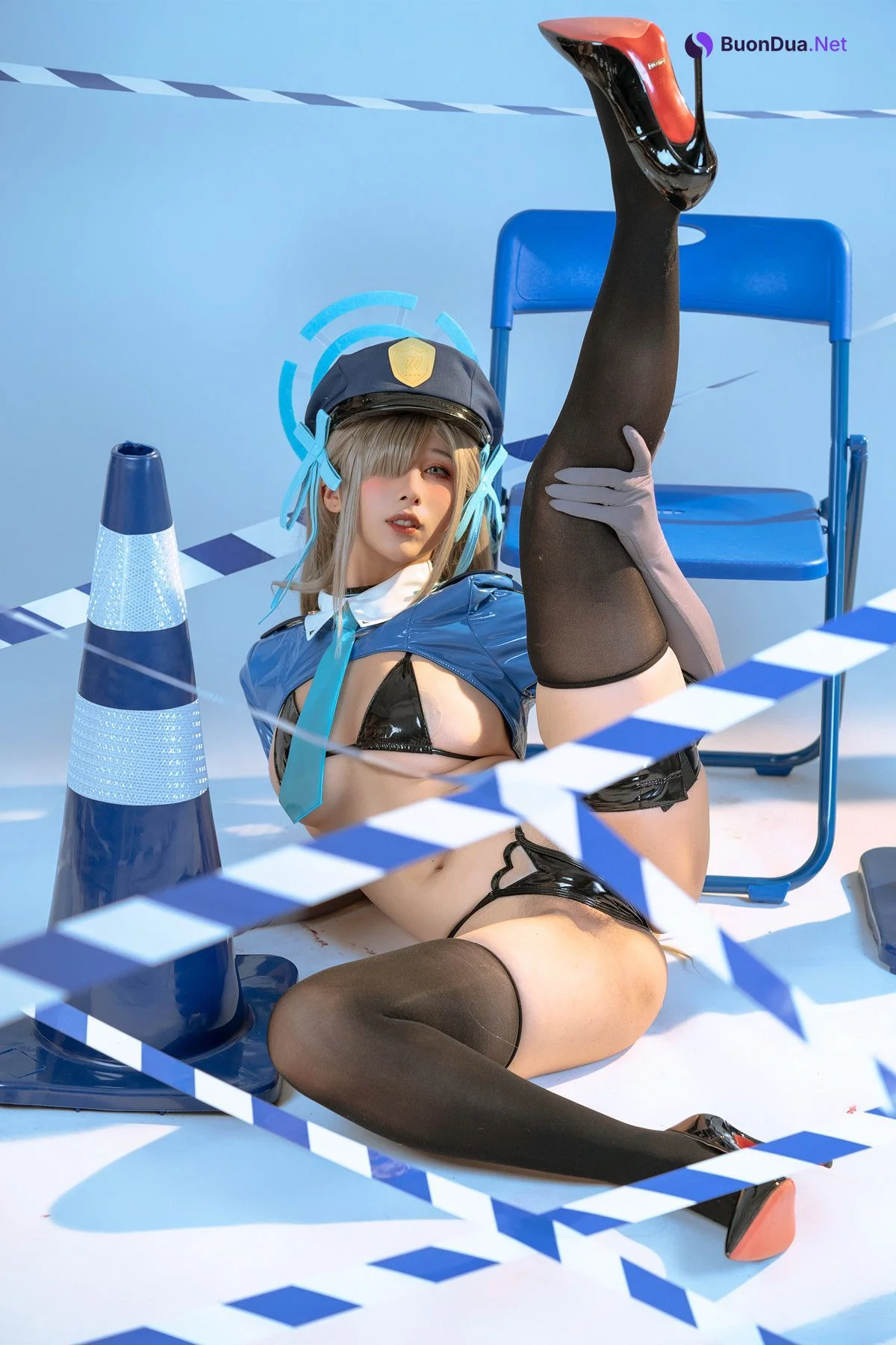 Cosplay 云溪溪Yunx1x1 奶桃 蔚蓝档案 之濑明日奈 Set.02 - Photo 6