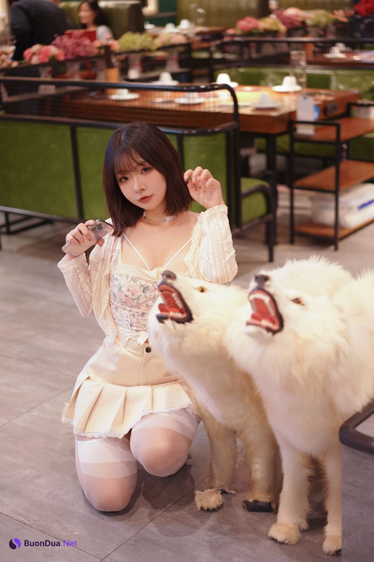Cosplay Yuuhui玉汇 蕾丝情人 - Photo 2