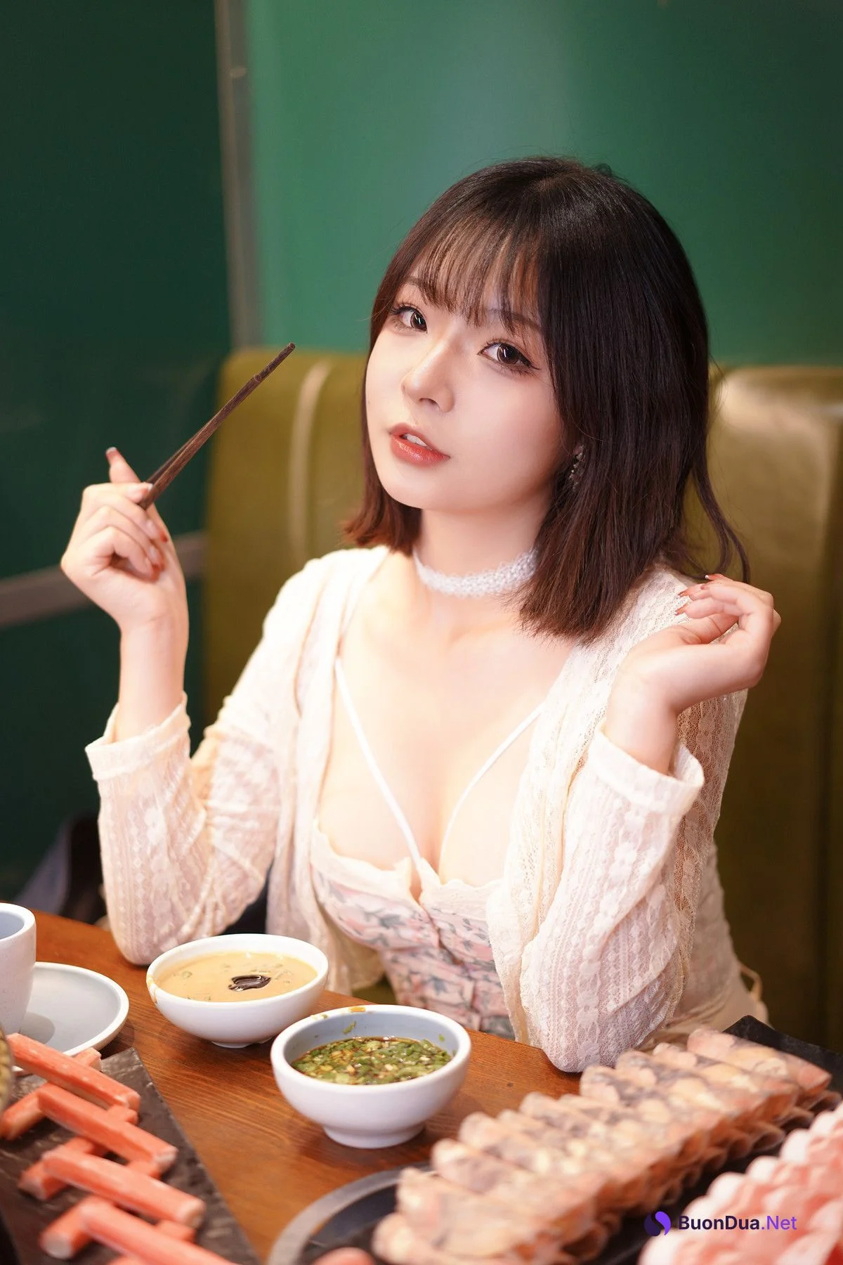 Cosplay Yuuhui玉汇 蕾丝情人 - Photo 5