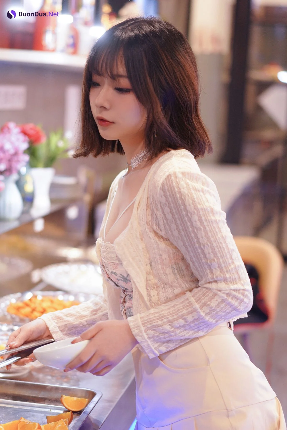 Cosplay Yuuhui玉汇 蕾丝情人 - Photo 7