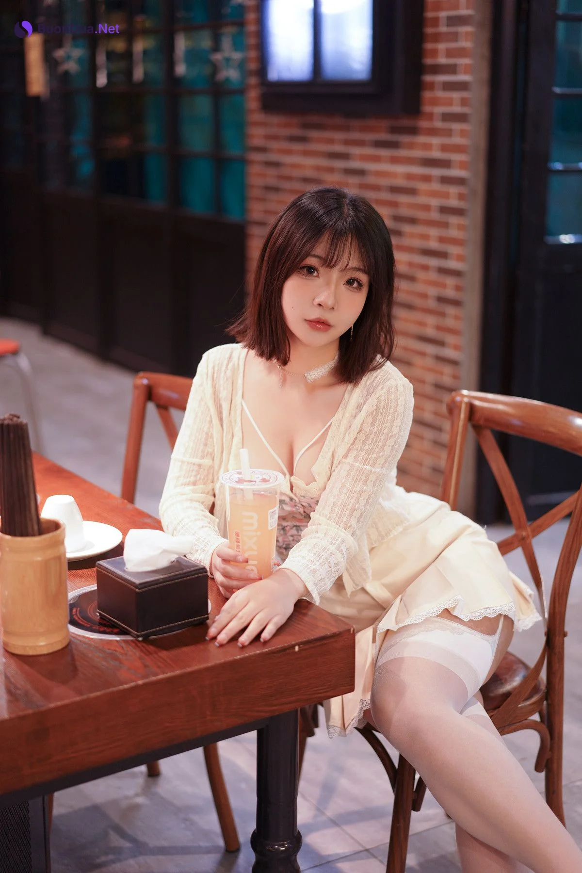 Cosplay Yuuhui玉汇 蕾丝情人 - Photo 8