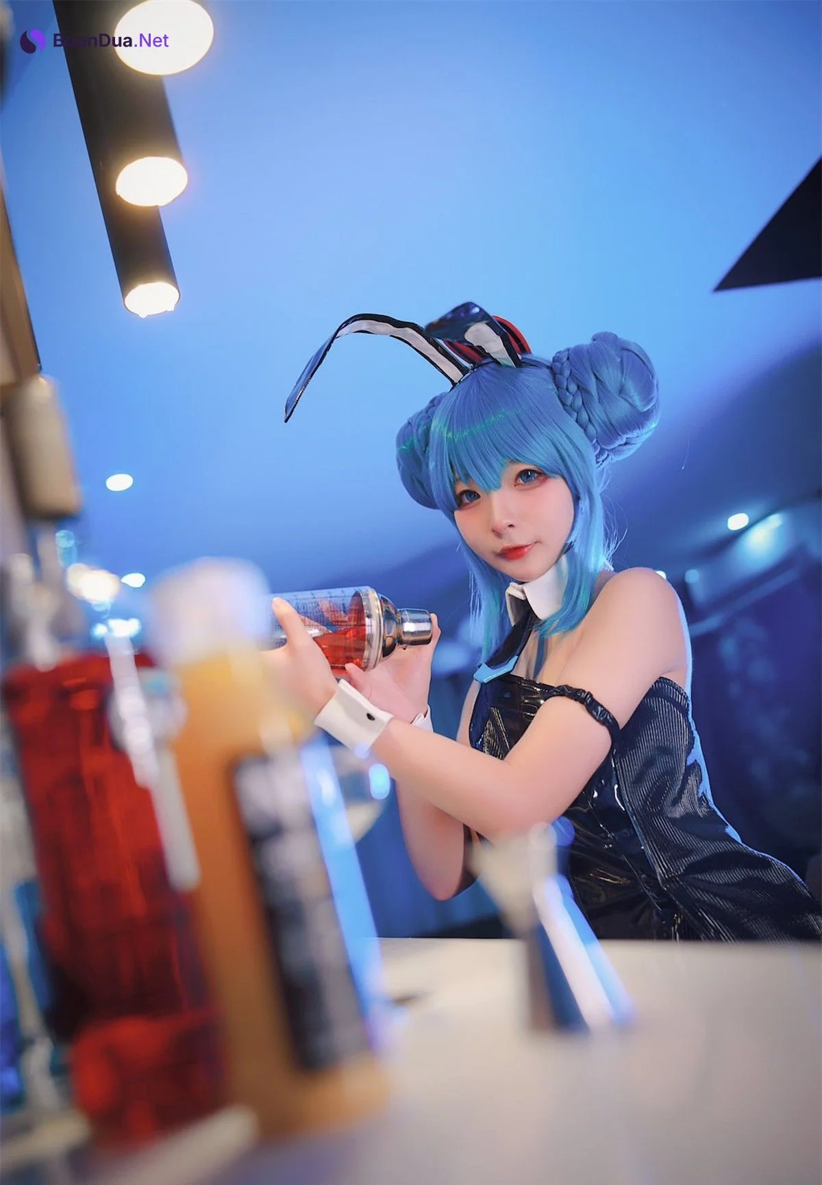 Cosplay Yuuhui玉汇 初音黑兔 - รูปภาพ 12