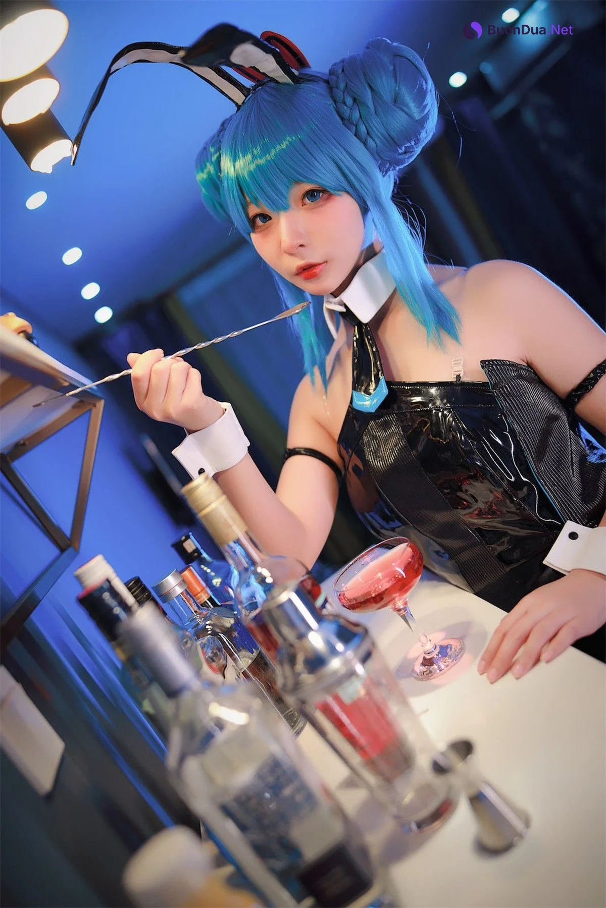 Cosplay Yuuhui玉汇 初音黑兔 - รูปภาพ 16