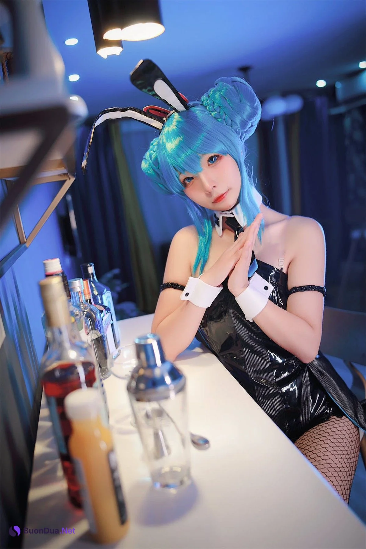 Cosplay Yuuhui玉汇 初音黑兔 - รูปภาพ 5