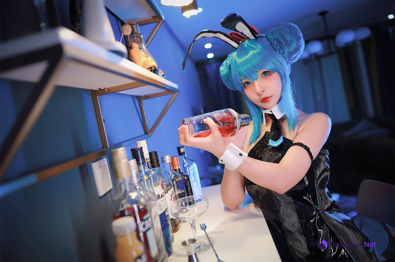 Cosplay Yuuhui玉汇 初音黑兔 - รูปภาพ 9
