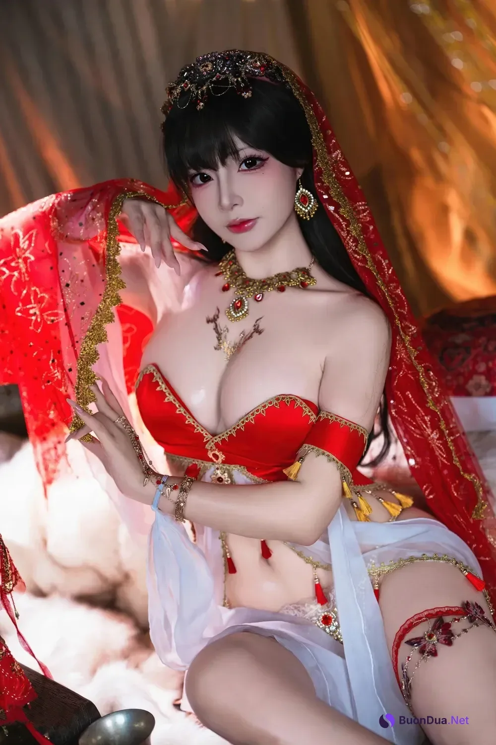 Cosplay Yuuhui玉汇 – 楼兰幻梦 - Photo 6