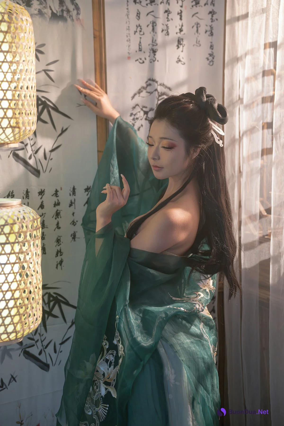 Cosplay Yuuhui玉汇 柳如烟 Liu Ruyan Set.01 - Photo 3