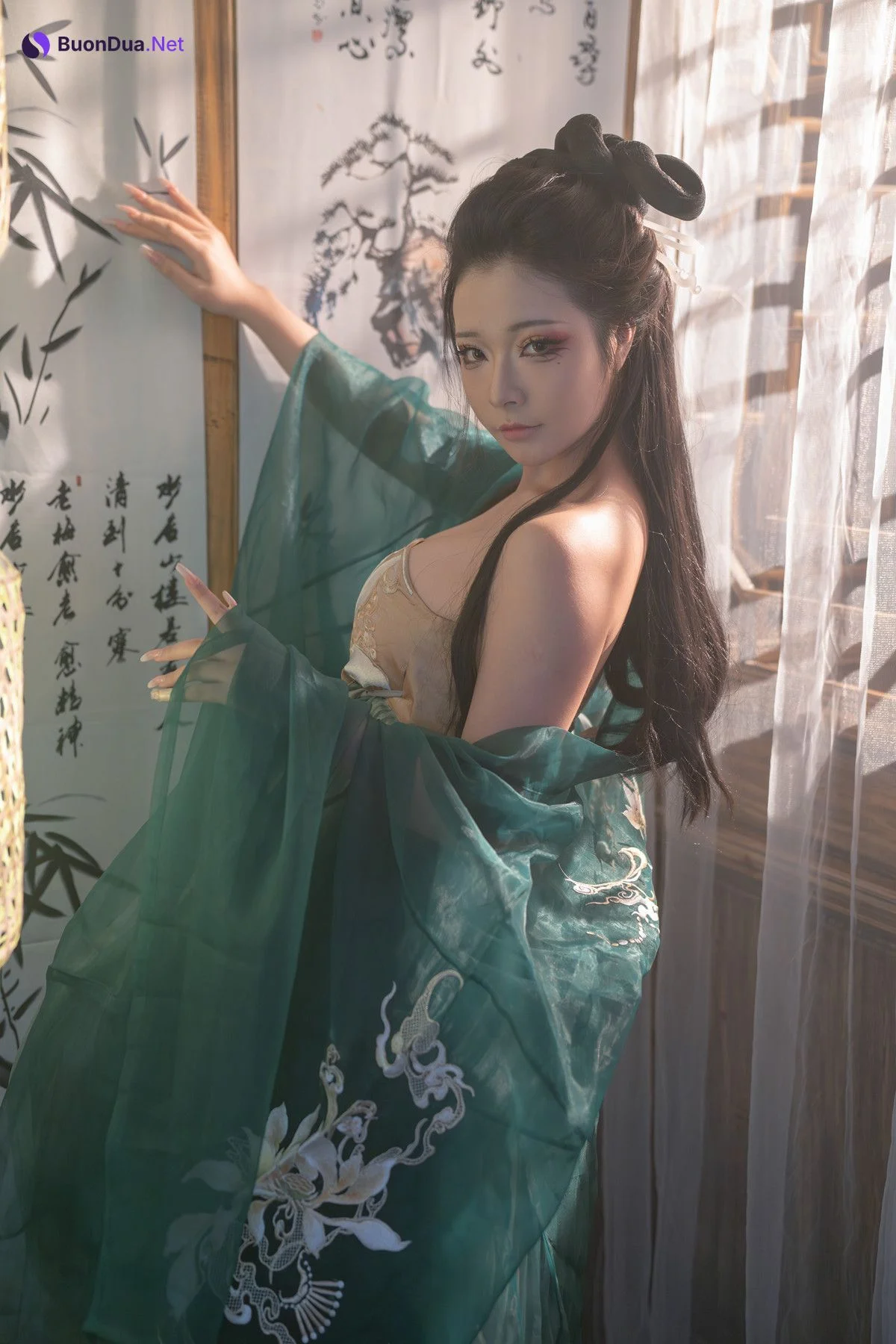 Cosplay Yuuhui玉汇 柳如烟 Liu Ruyan Set.01 - Photo 4
