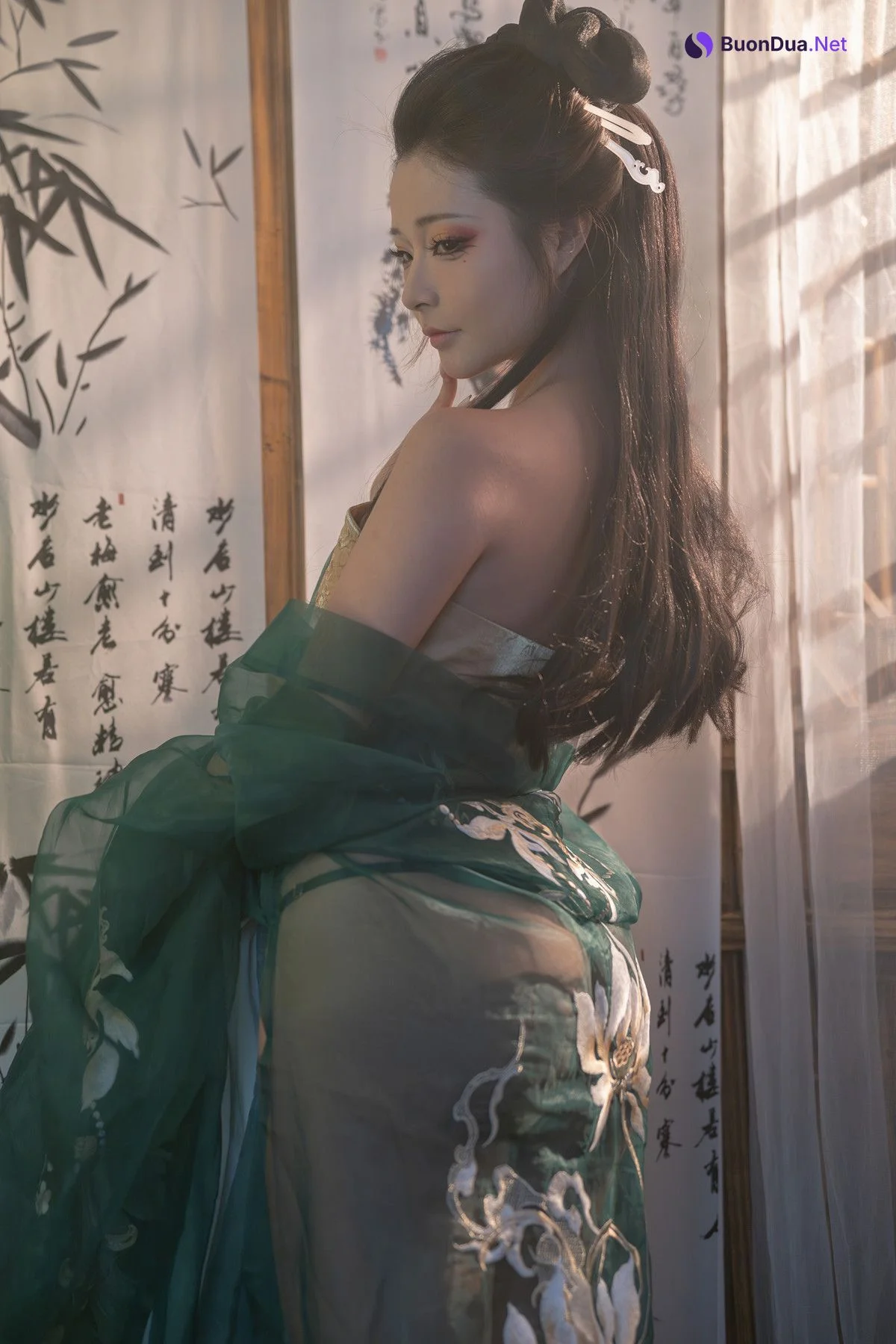 Cosplay Yuuhui玉汇 柳如烟 Liu Ruyan Set.01 - Photo 5