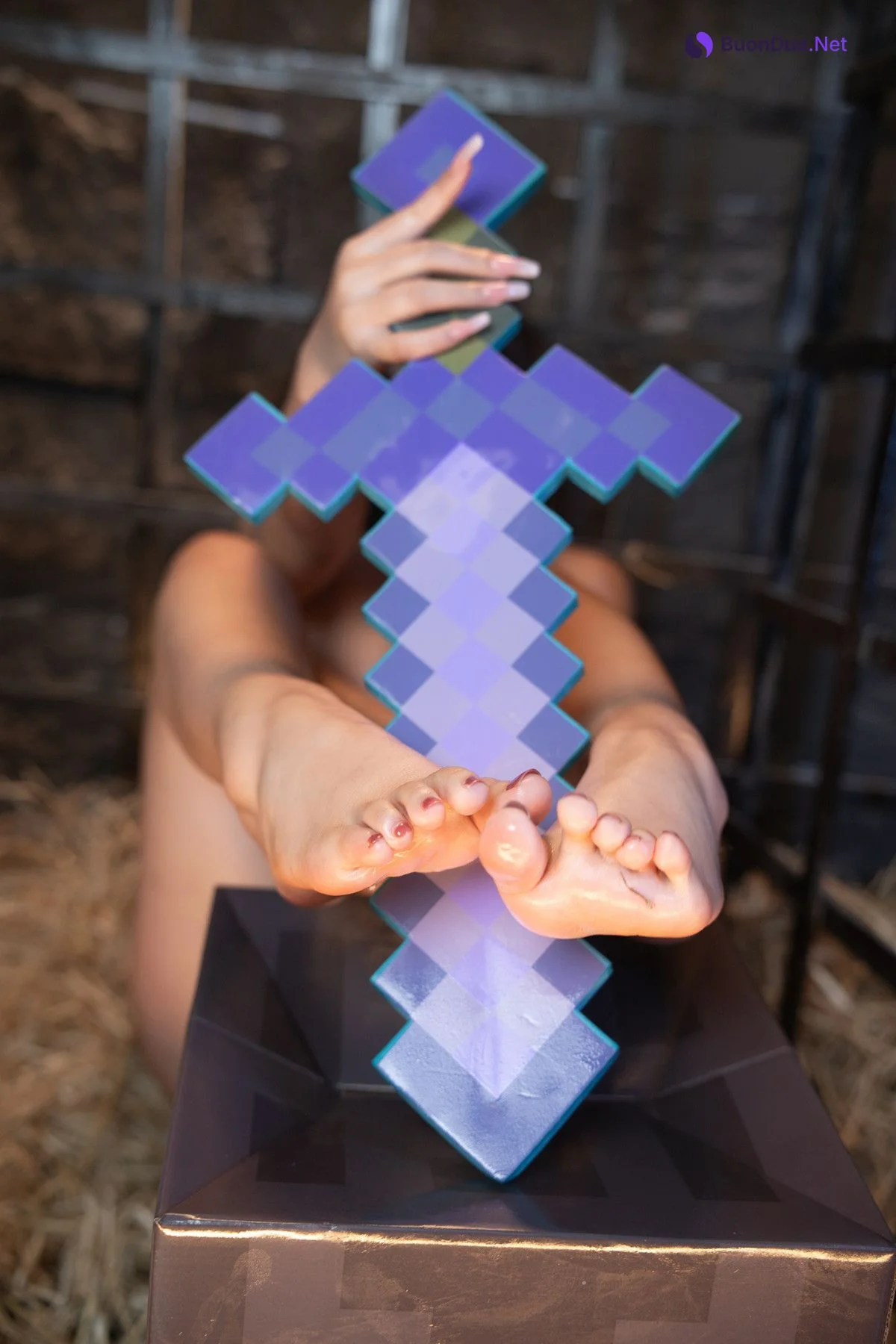 Cosplay Yuuhui玉汇 Minecraft Enderman Set.03 - Photo 17