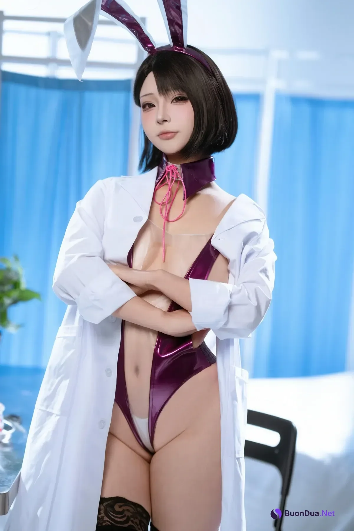 Cosplay Yuuhui玉汇 – 校医室 Set.01 - Photo 20