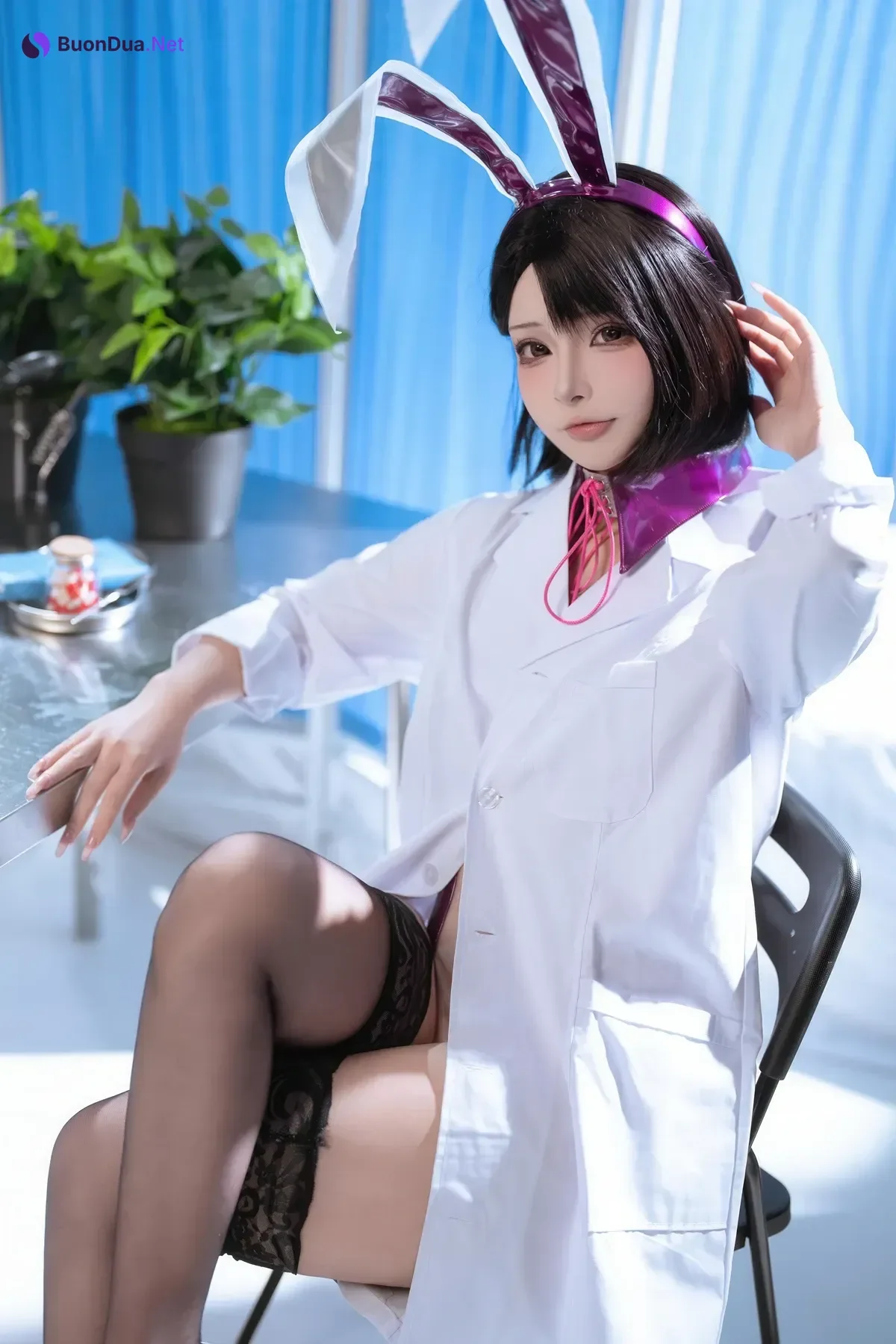 Cosplay Yuuhui玉汇 – 校医室 Set.01 - Photo 3