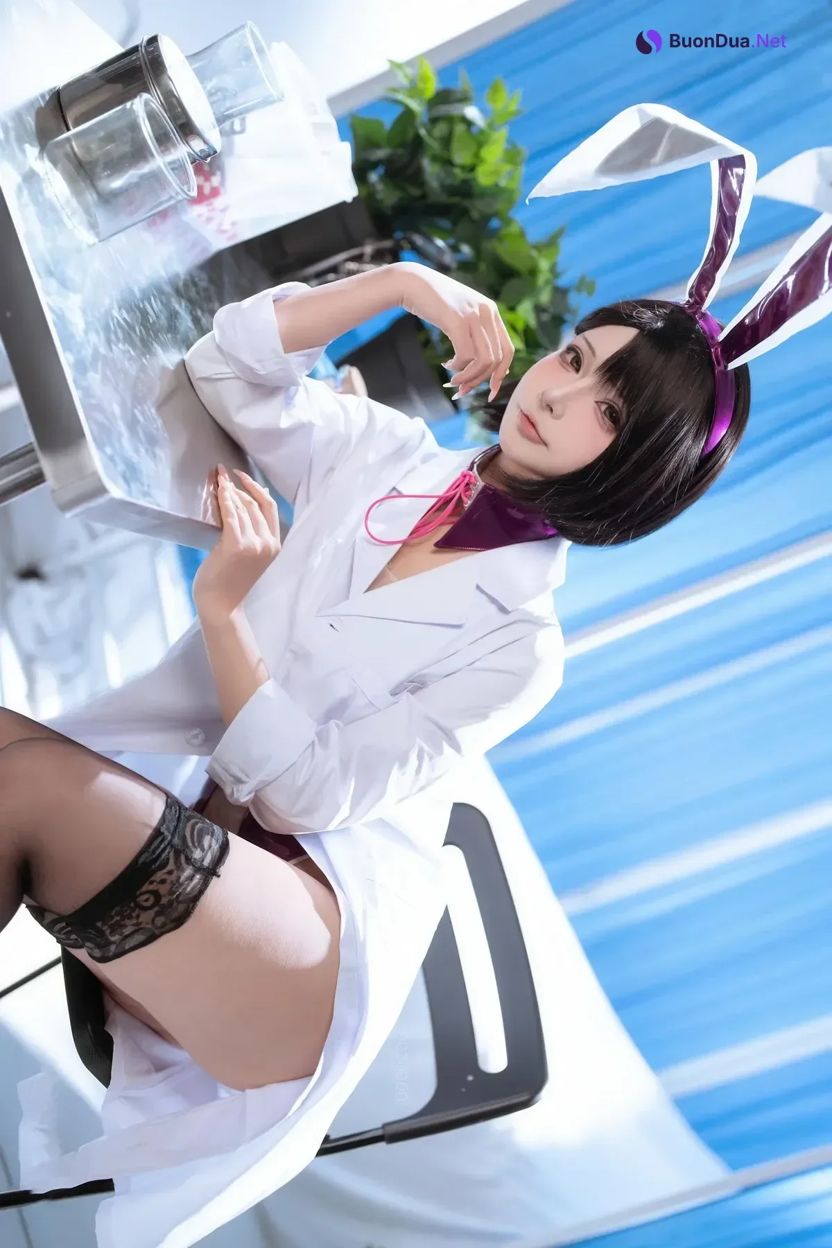 Cosplay Yuuhui玉汇 – 校医室 Set.01 - Photo 4