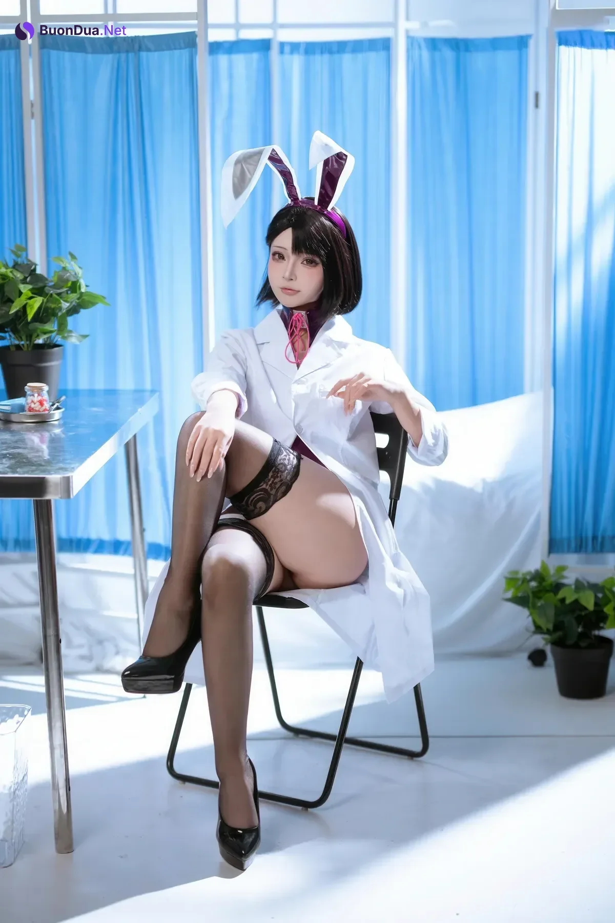 Cosplay Yuuhui玉汇 – 校医室 Set.01 - Photo 7