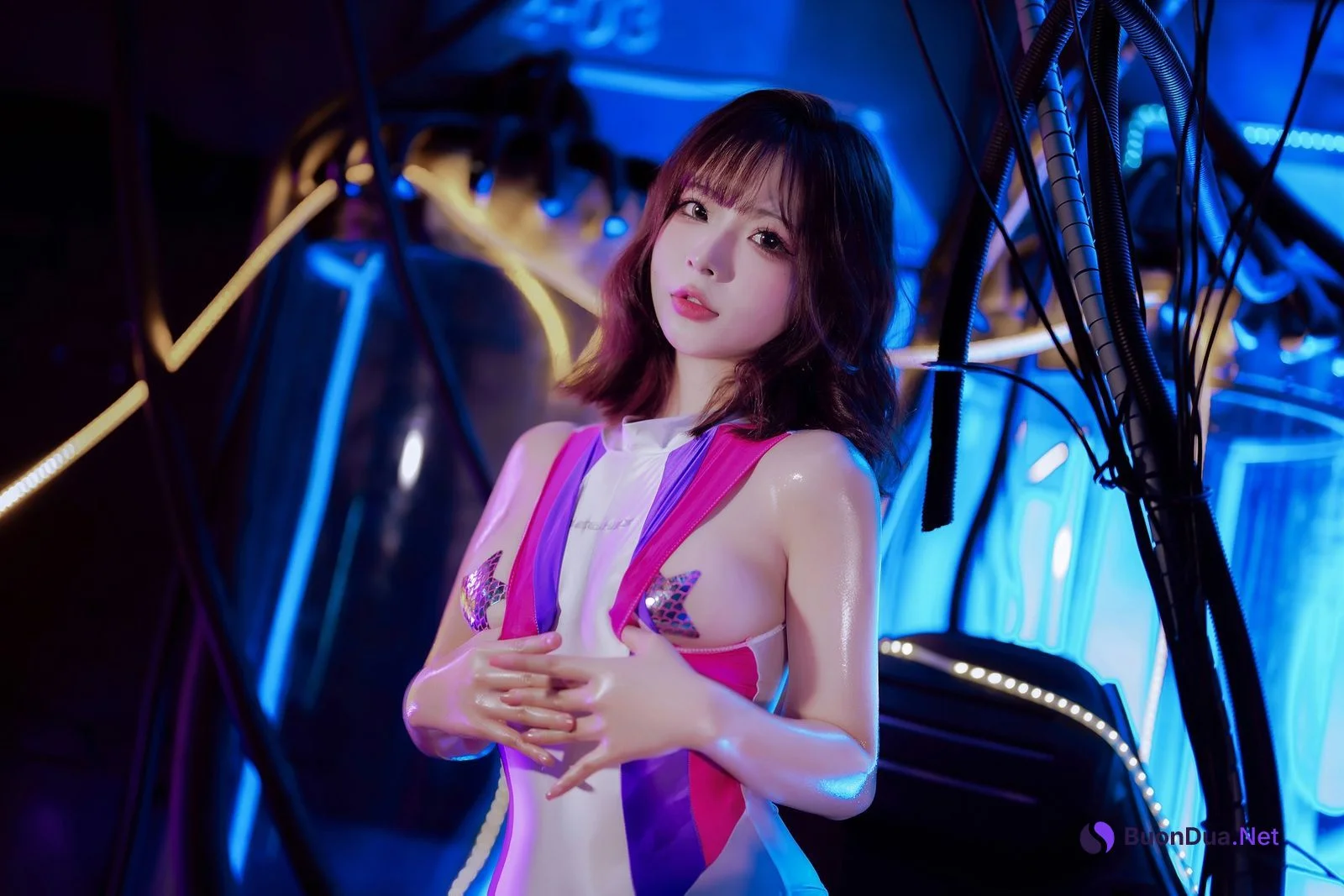 Cosplay Yuuhui玉汇 竞泳机器人女友 Set.01 - Photo 6