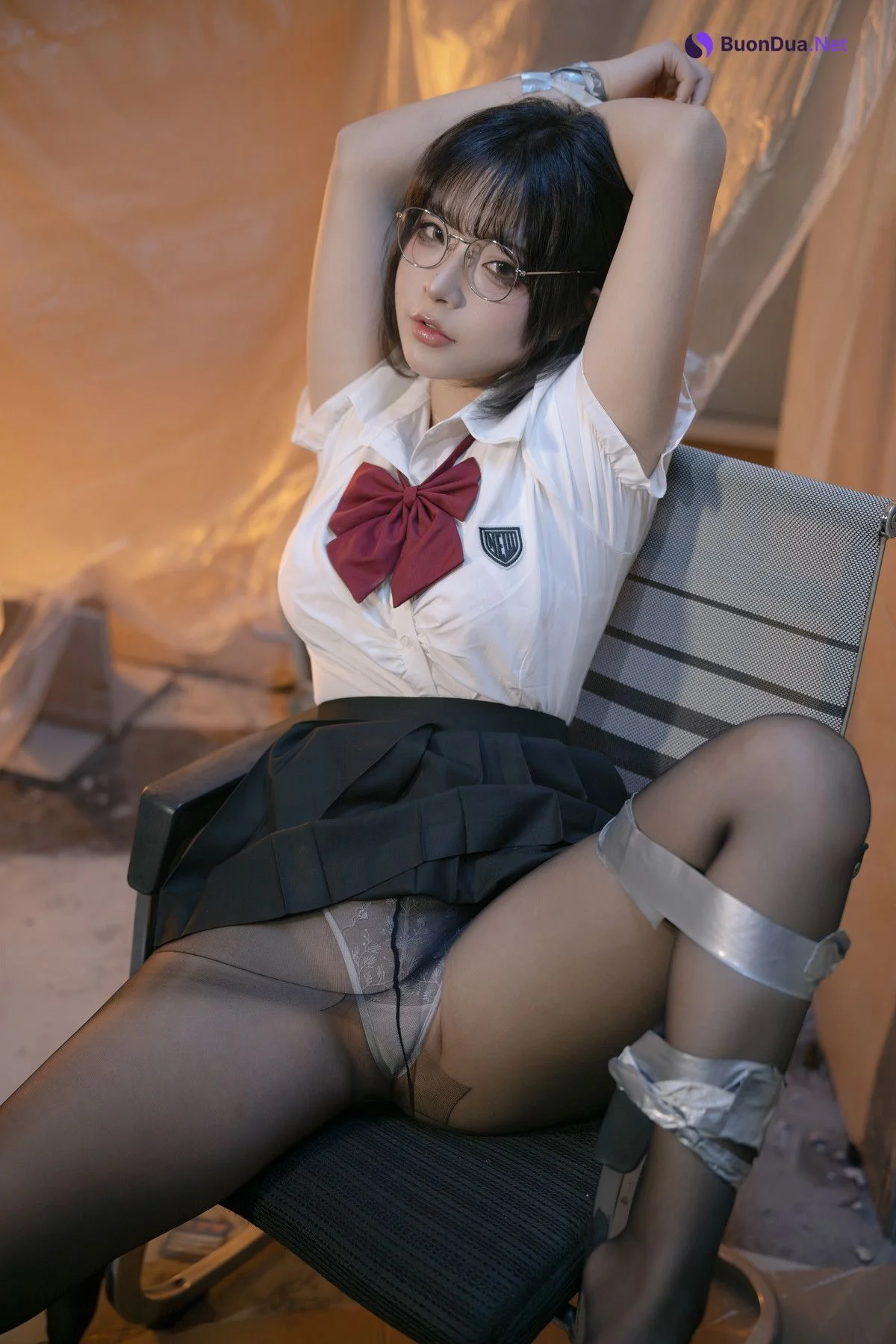 Cosplay Yuuhui玉汇 电梯间 尾行 Set.01 - Photo 15