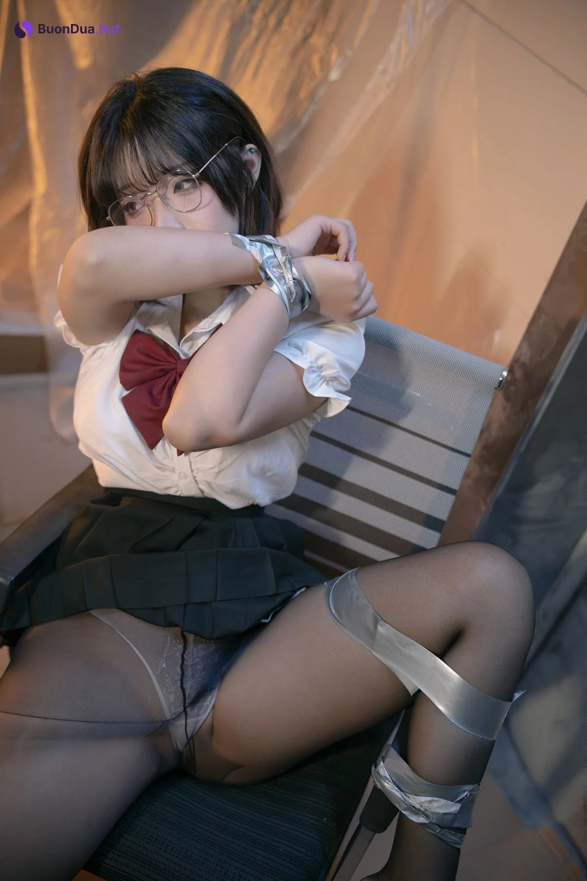 Cosplay Yuuhui玉汇 电梯间 尾行 Set.01 - Photo 17