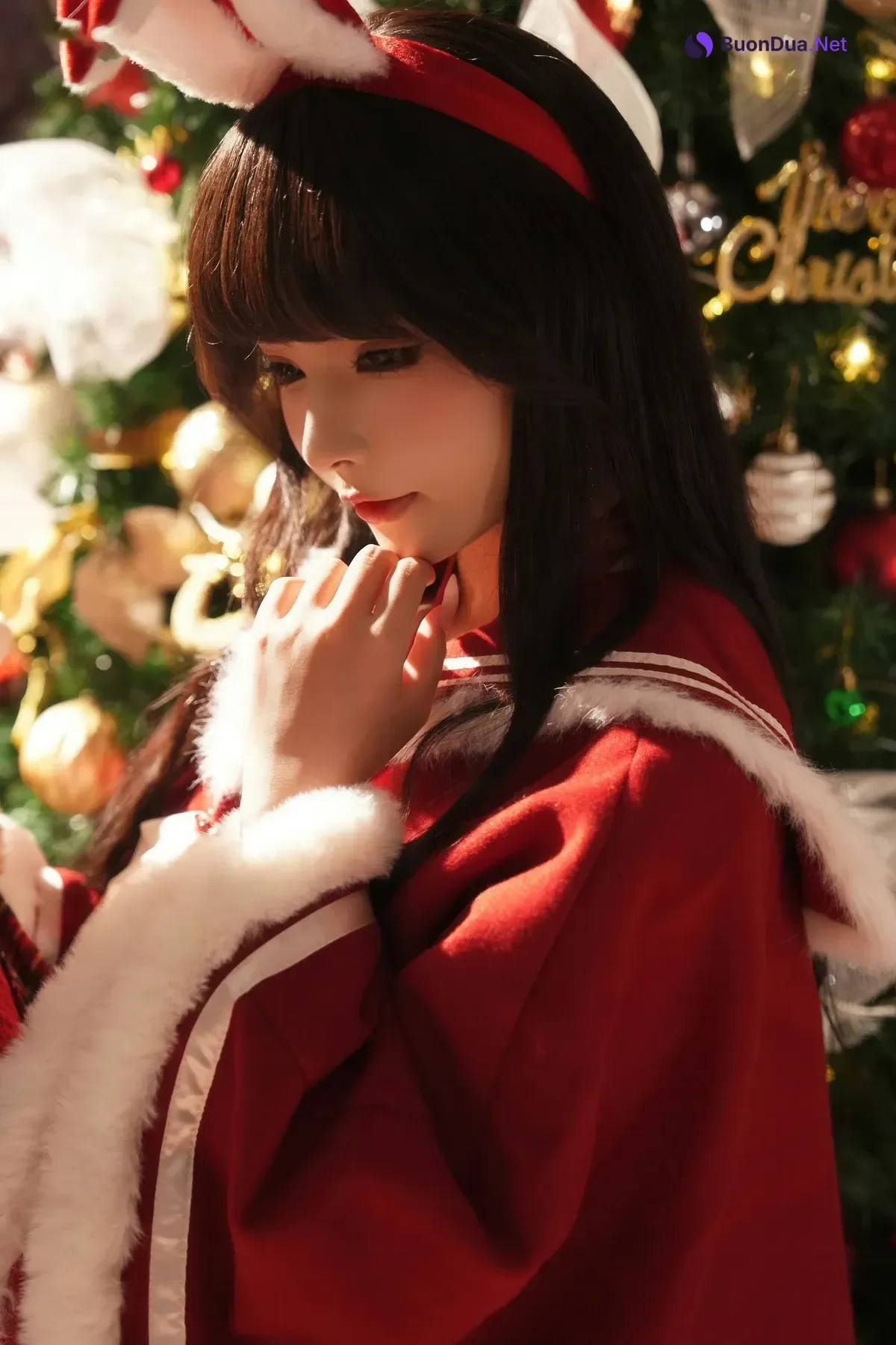 Cosplay Yuuhui玉汇 – 圣诞节特辑 告白夜 Set.01 - Photo 2