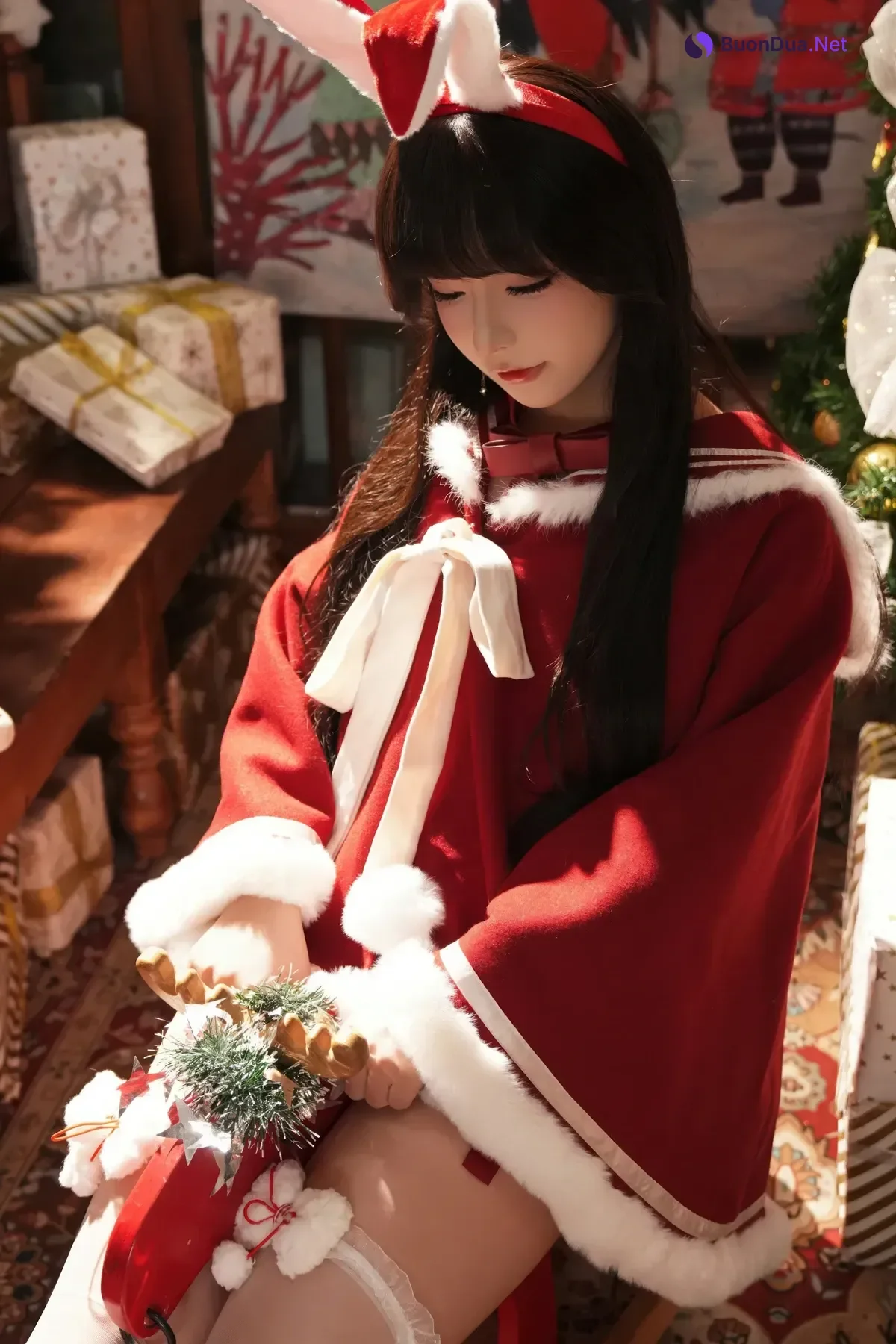 Cosplay Yuuhui玉汇 – 圣诞节特辑 告白夜 Set.01 - Photo 6