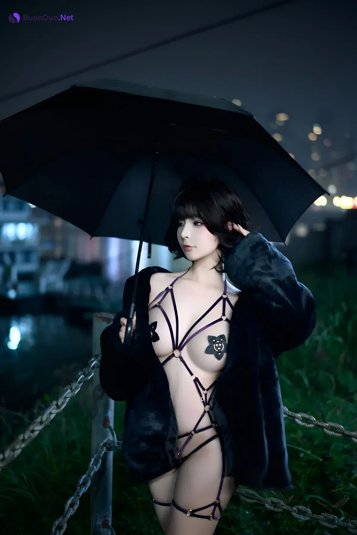 Cosplay Yuuhui玉汇 – 夜游轮渡 Set.01 - Photo 10