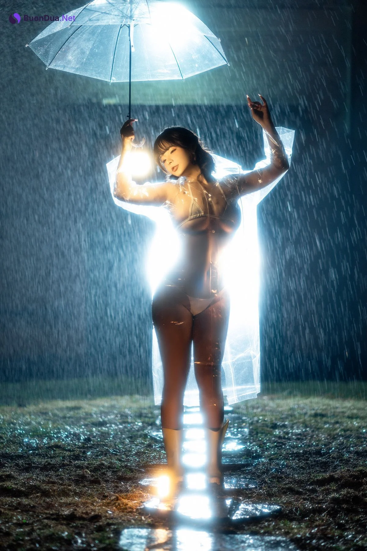 Cosplay Yuuhui玉汇 雨夜独舞 Set.01 - Photo 20