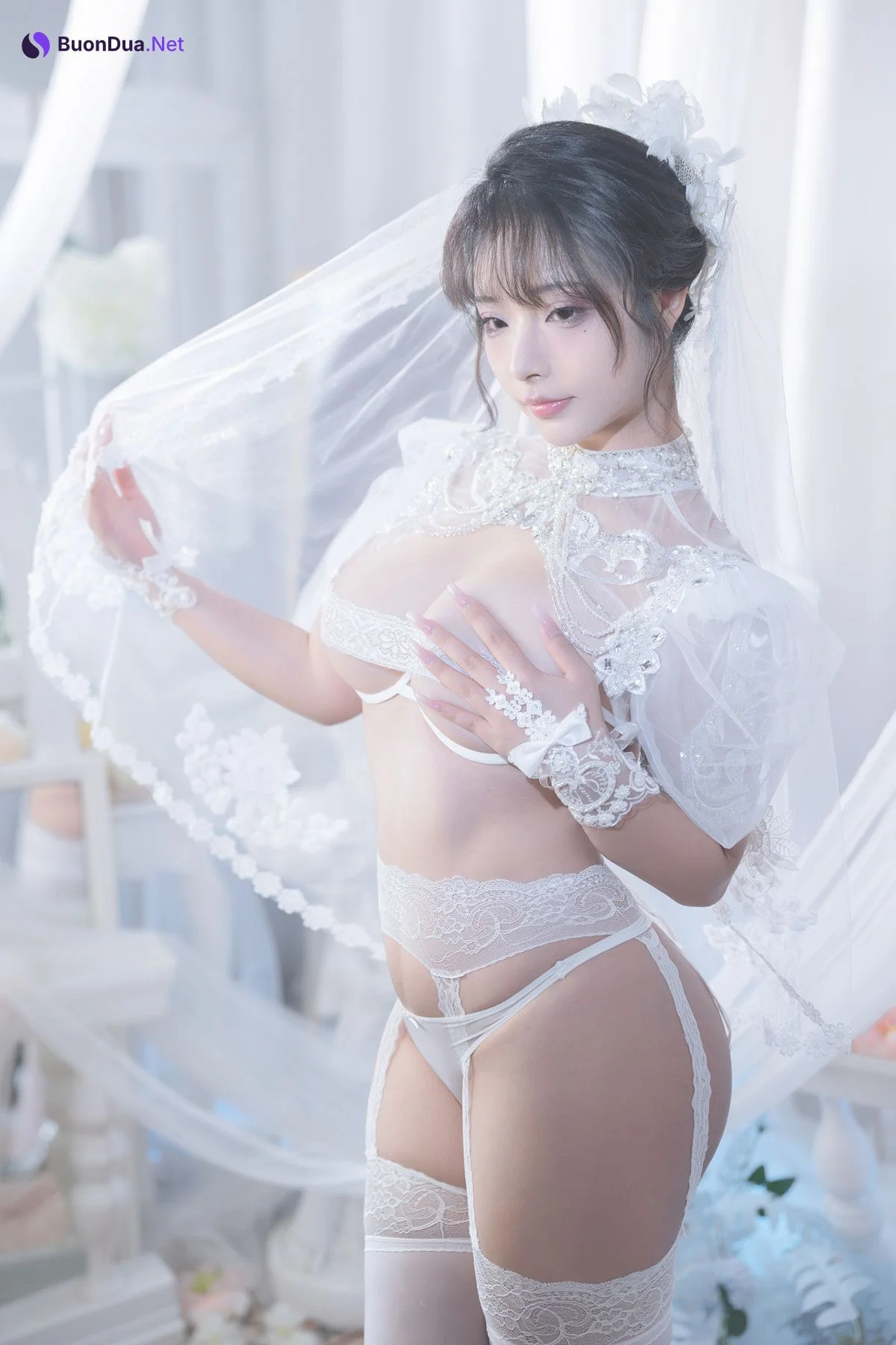 Cosplay Yuuhui玉汇 特辑 新婚的妻子 Set.01 - Photo 12