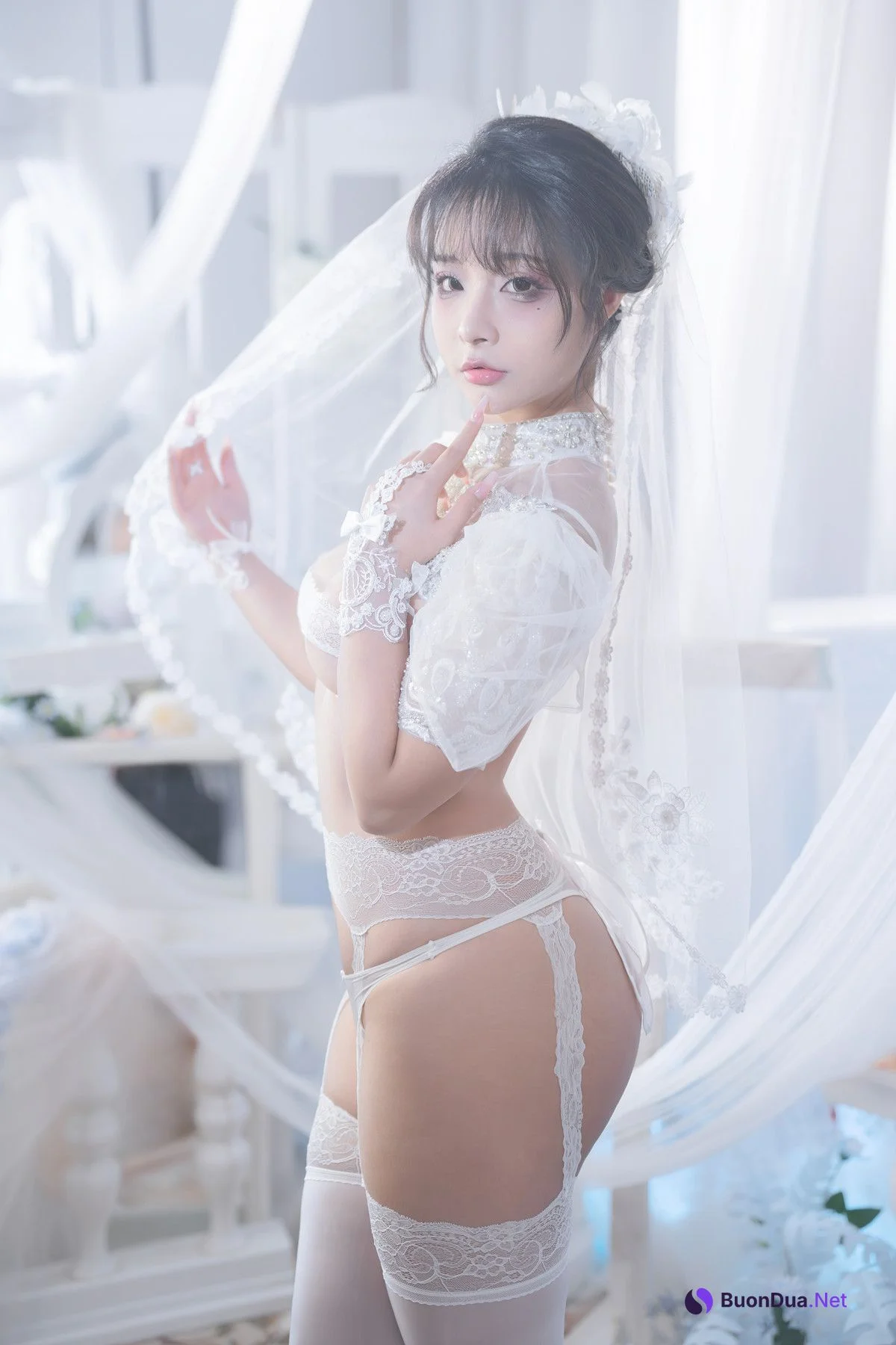 Cosplay Yuuhui玉汇 特辑 新婚的妻子 Set.01 - Photo 13