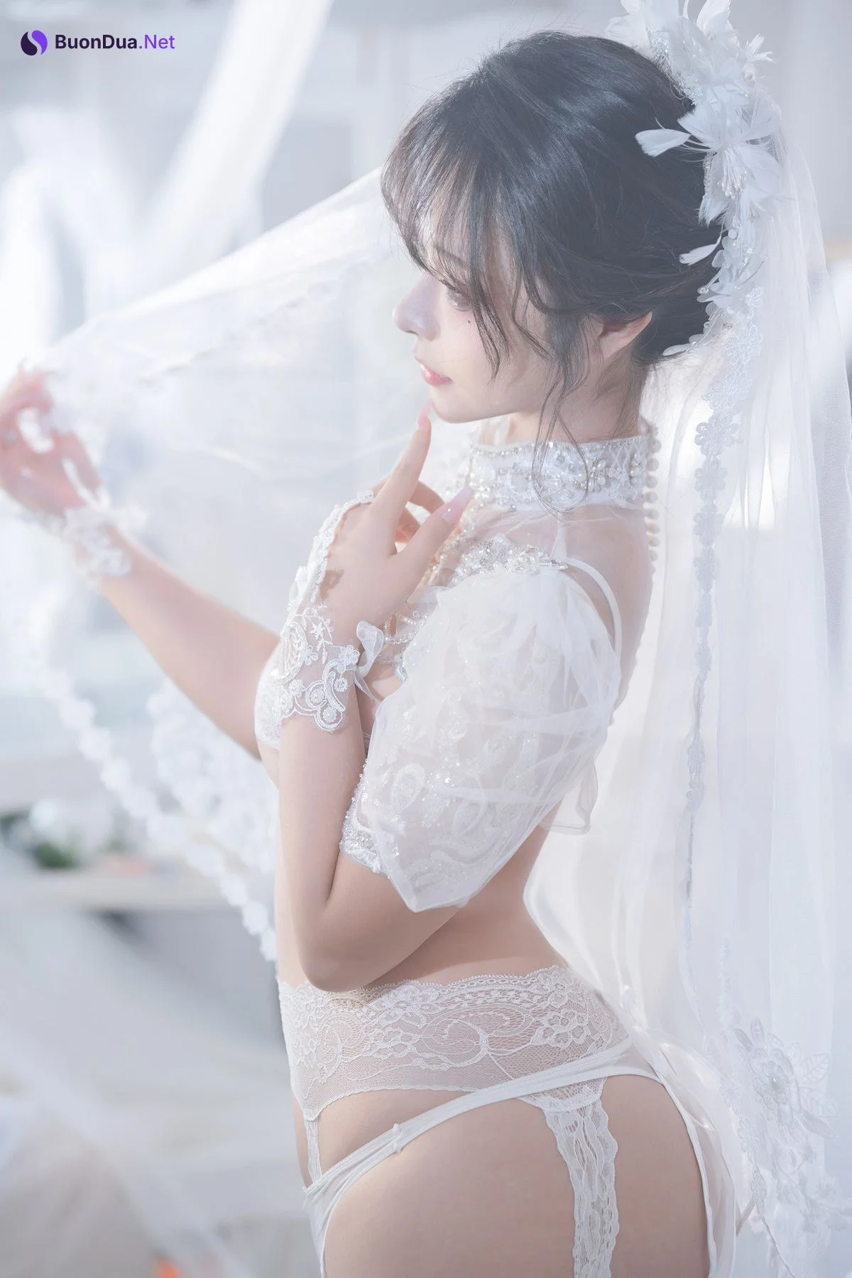 Cosplay Yuuhui玉汇 特辑 新婚的妻子 Set.01 - Photo 14
