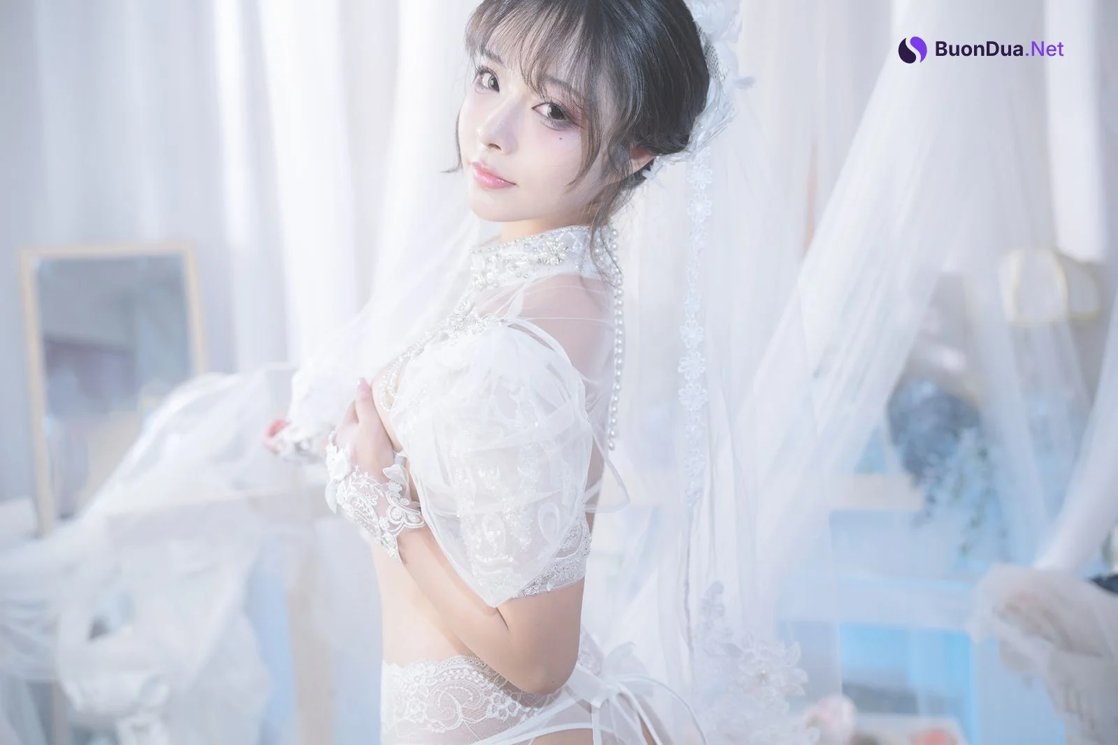 Cosplay Yuuhui玉汇 特辑 新婚的妻子 Set.01 - Photo 18