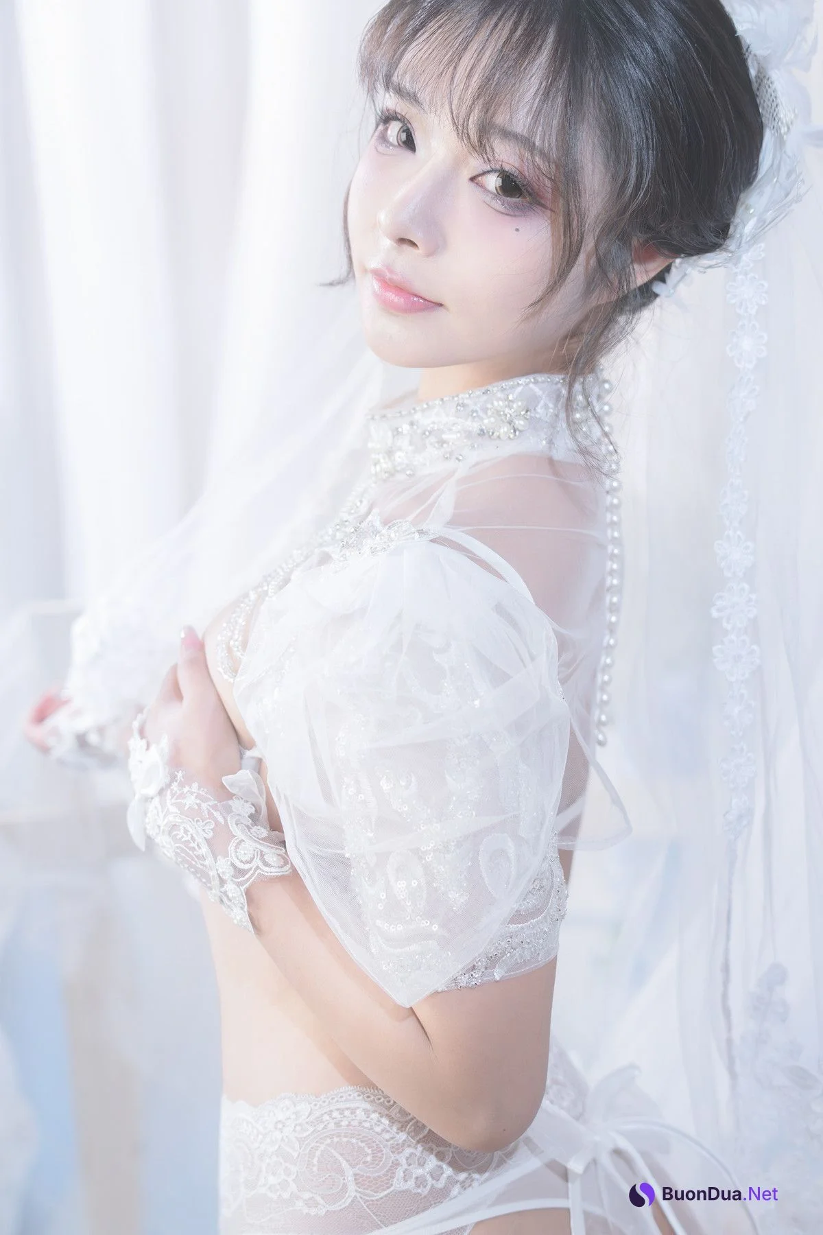 Cosplay Yuuhui玉汇 特辑 新婚的妻子 Set.01 - Photo 19