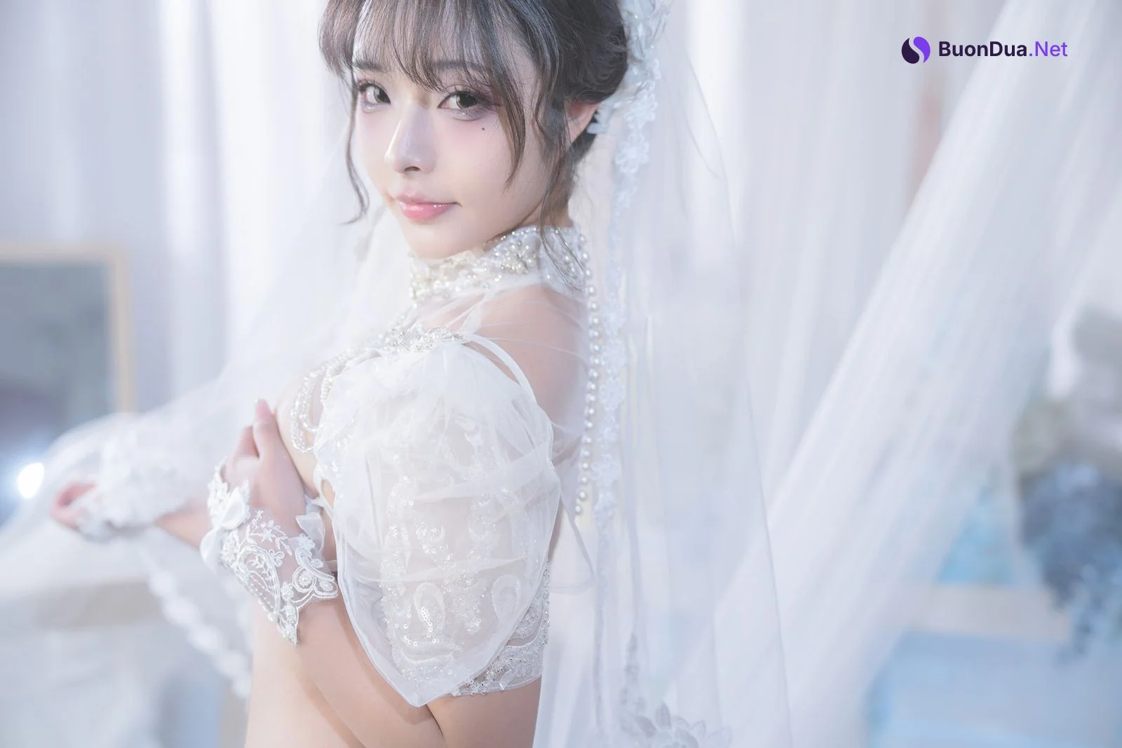 Cosplay Yuuhui玉汇 特辑 新婚的妻子 Set.01 - Photo 20