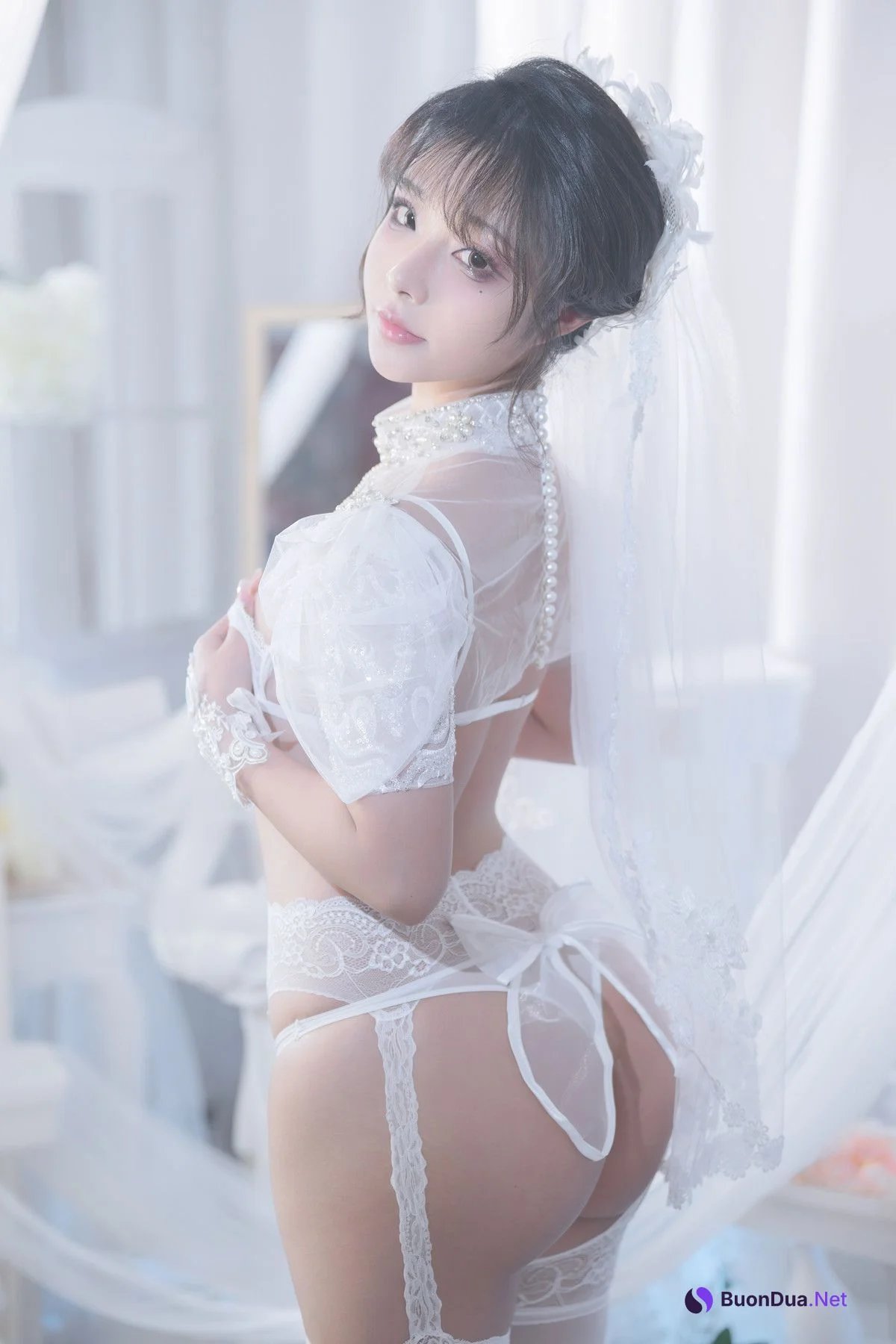 Cosplay Yuuhui玉汇 特辑 新婚的妻子 Set.01 - Photo 8
