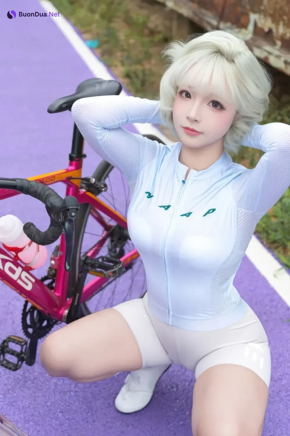 Cosplay Yuuhui玉汇 – 骑行日志 Set.01 - Photo 19