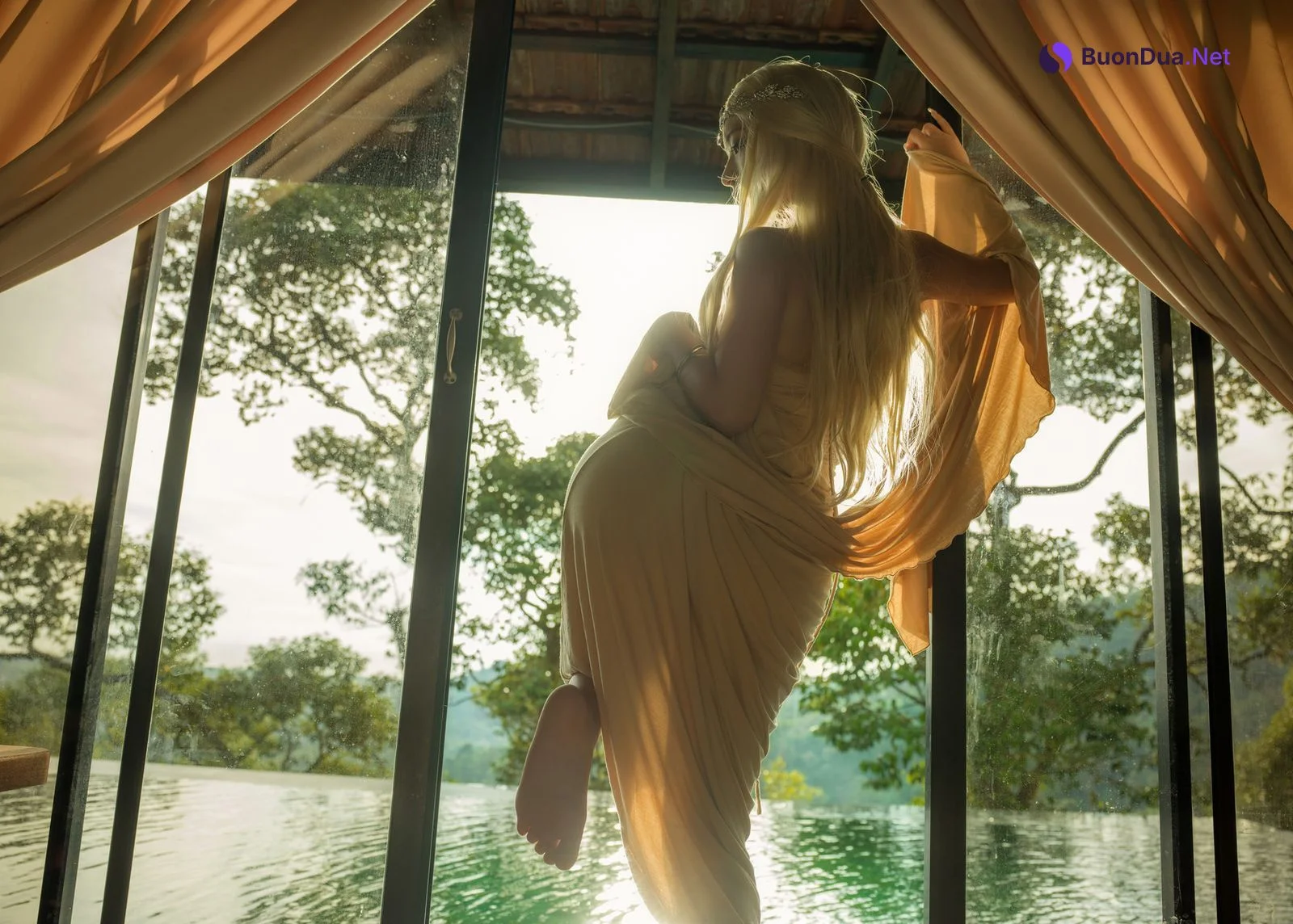 Cosplay Yuuhui玉汇 埃尔夫伍德绿 Set.01 - Photo 20