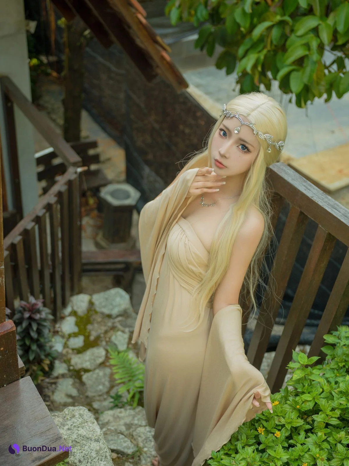 Cosplay Yuuhui玉汇 埃尔夫伍德绿 Set.01 - Photo 6