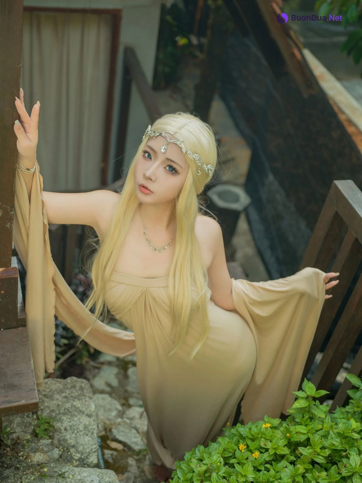 Cosplay Yuuhui玉汇 埃尔夫伍德绿 Set.01 - Photo 7