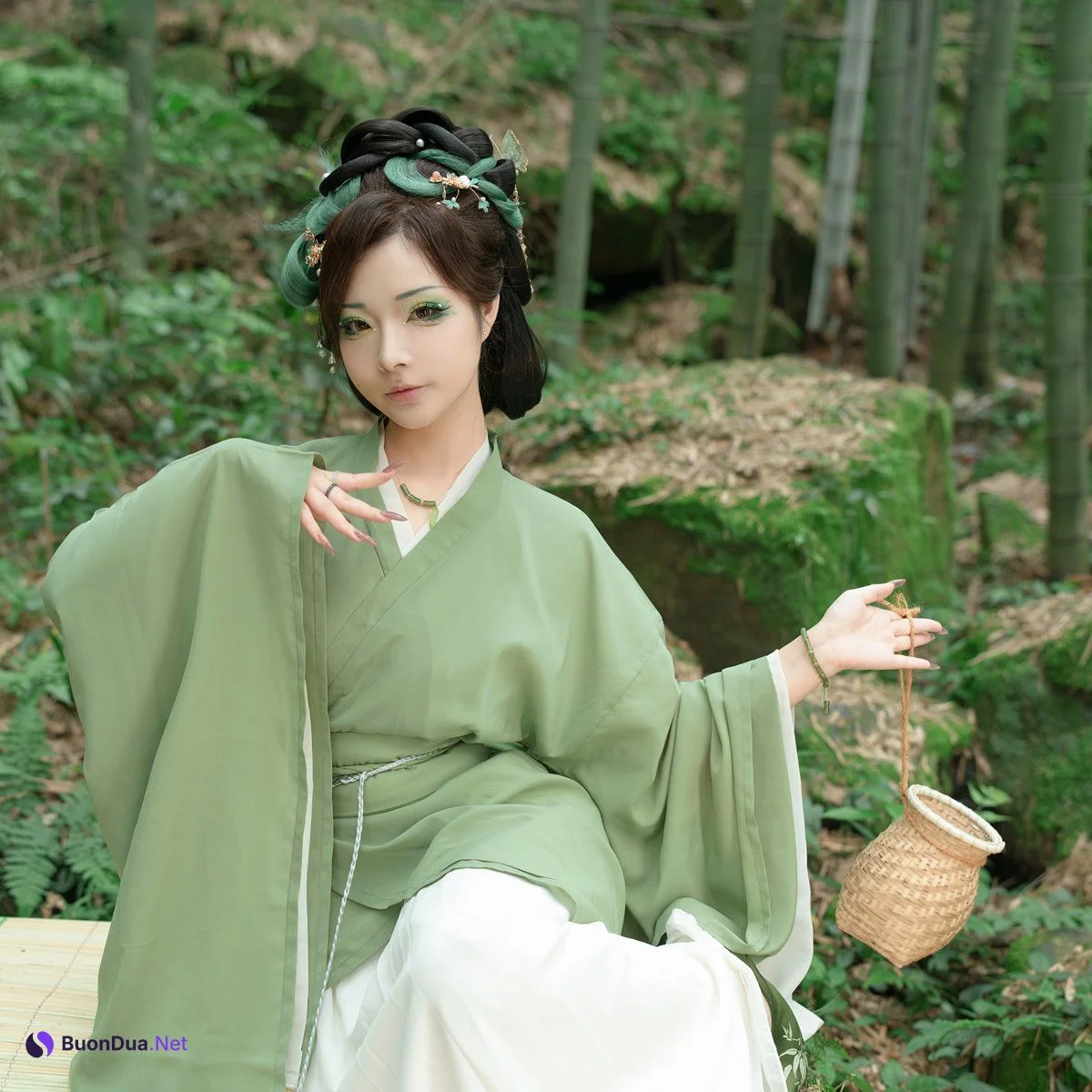 Cosplay Yuuhui玉汇 粽叶仙 Set.01 - Photo 2
