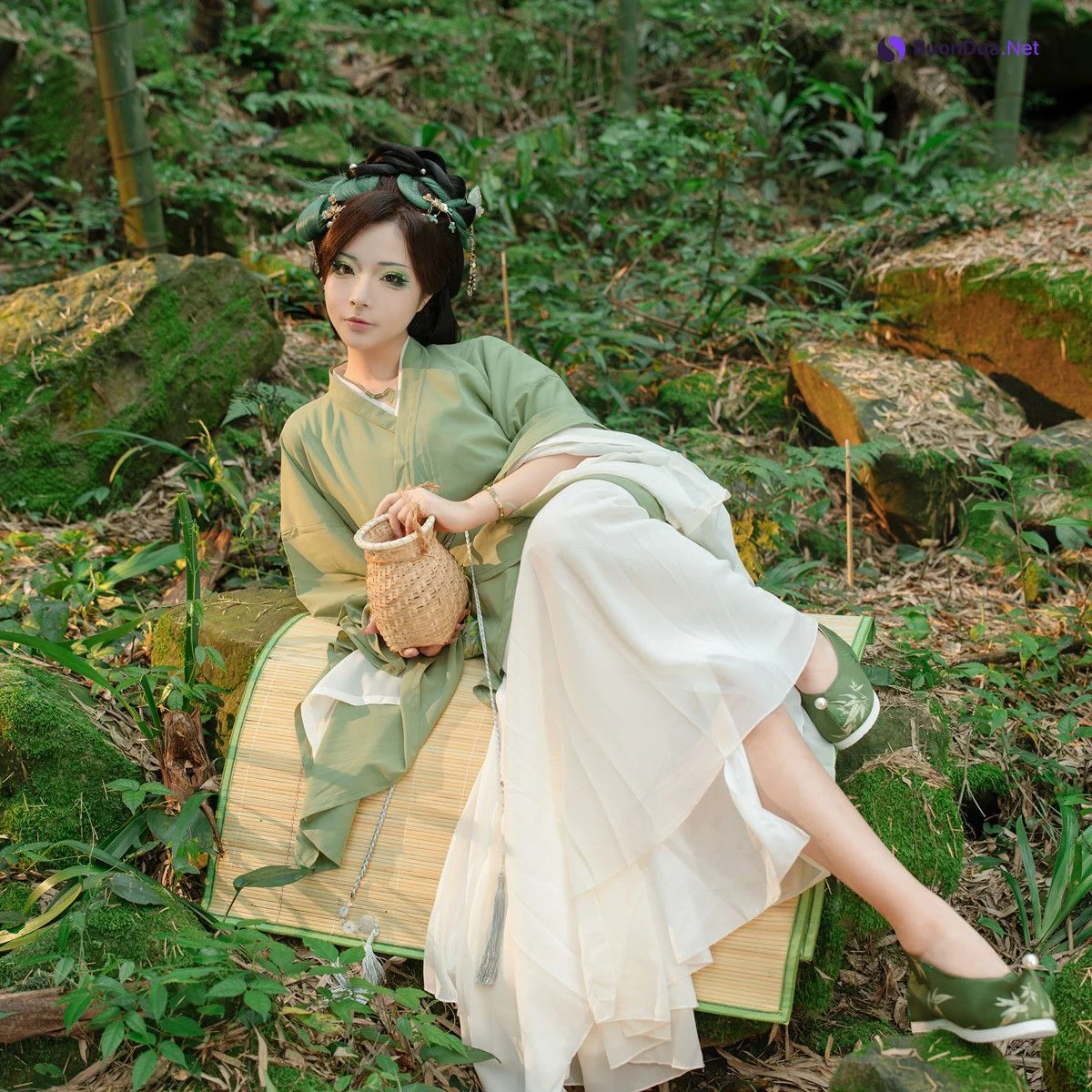 Cosplay Yuuhui玉汇 粽叶仙 Set.01 - Photo 4