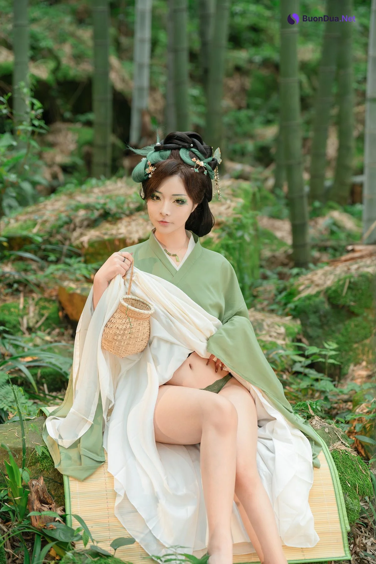 Cosplay Yuuhui玉汇 粽叶仙 Set.01 - Photo 9