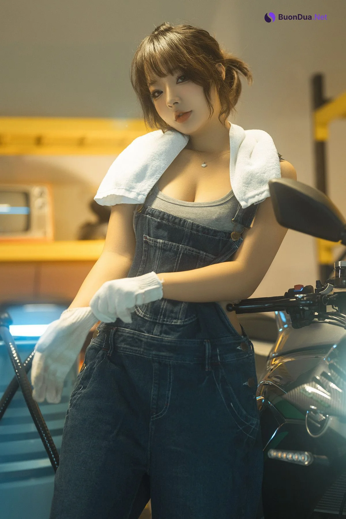 Cosplay Yuuhui玉汇 机车维修站 Set.01 - Photo 3