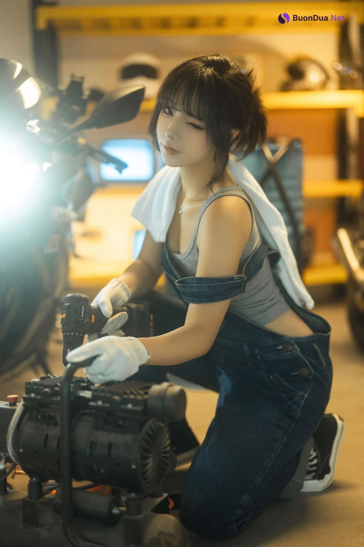 Cosplay Yuuhui玉汇 机车维修站 Set.01 - Photo 6