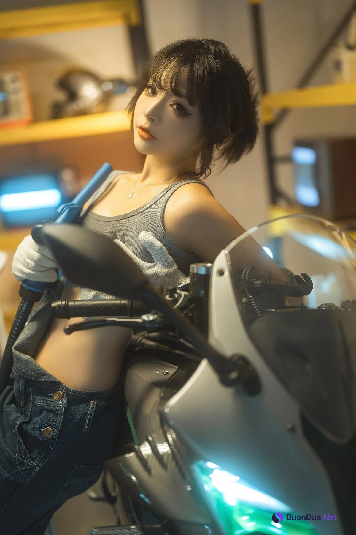 Cosplay Yuuhui玉汇 机车维修站 Set.01 - Photo 9