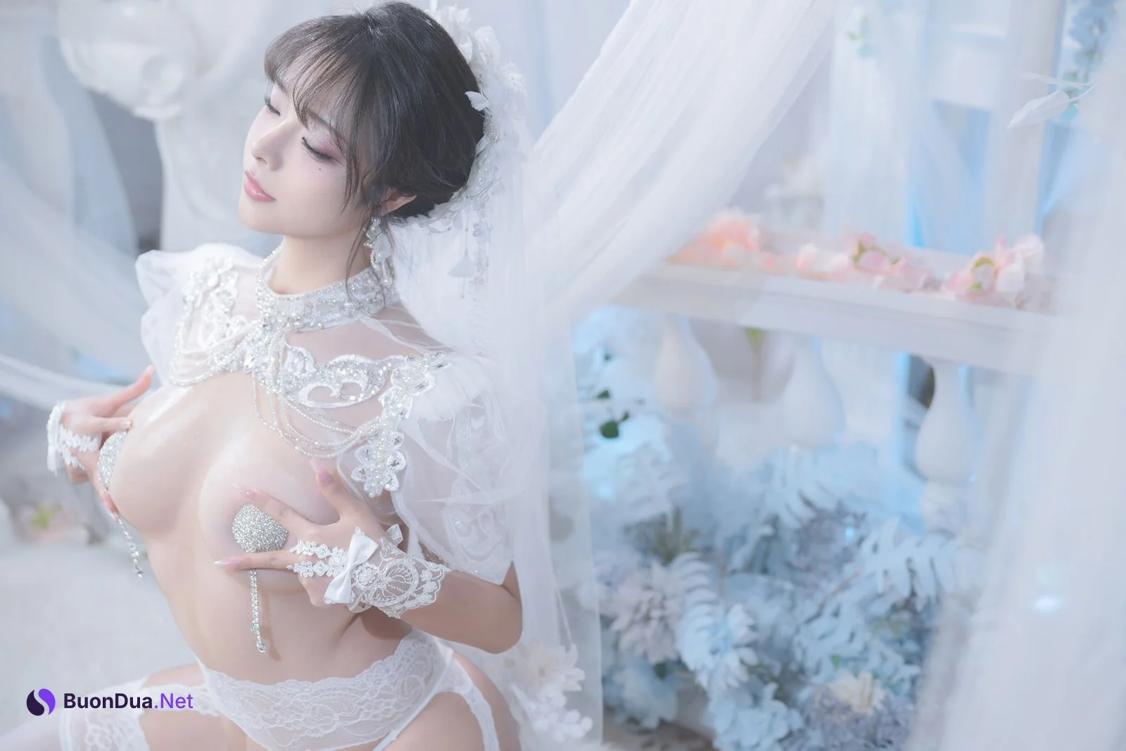 Cosplay Yuuhui玉汇 特辑 新婚的妻子 Set.02 - Photo 19